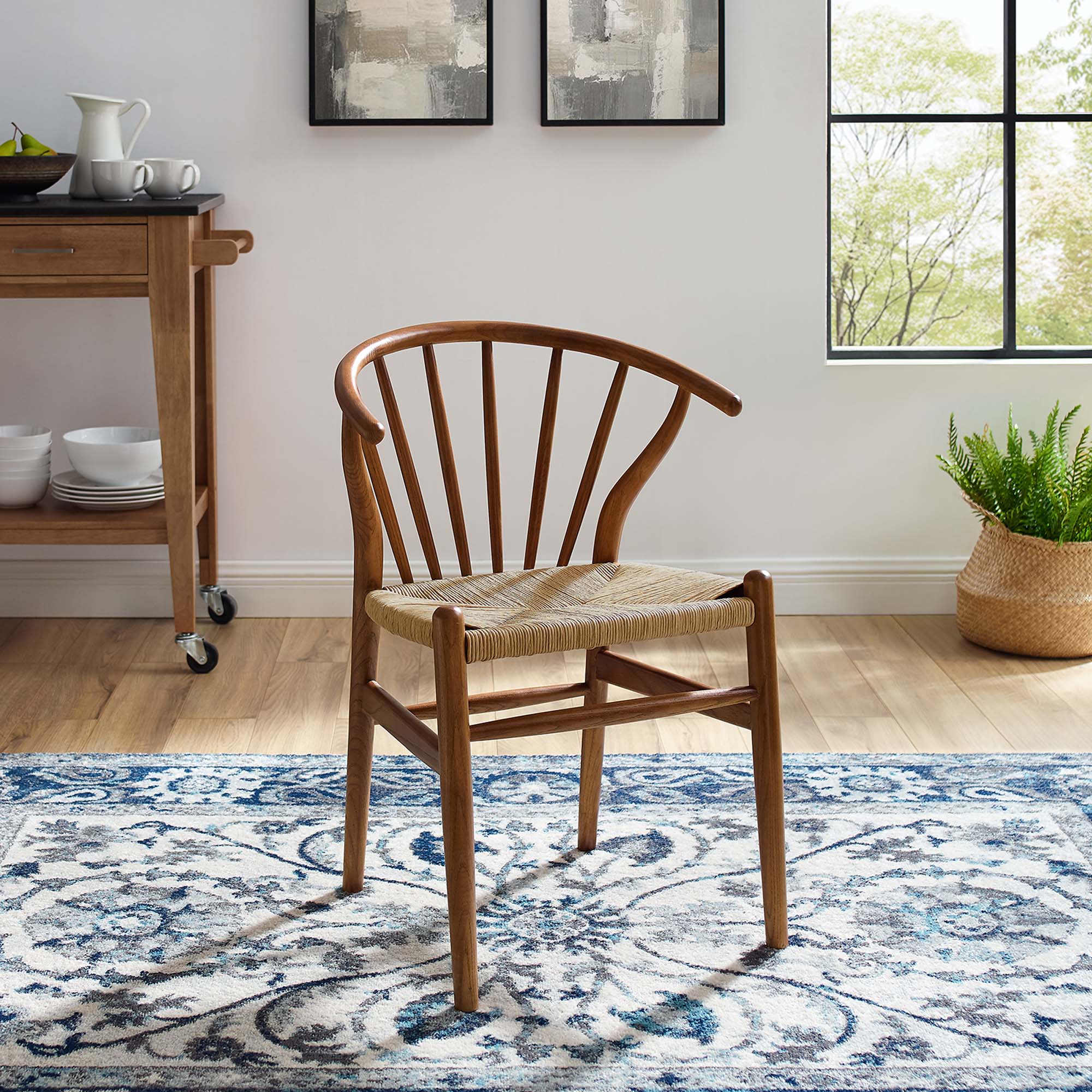 Flourish Spindle Wood Dining Side Chair by Modway - Image 7