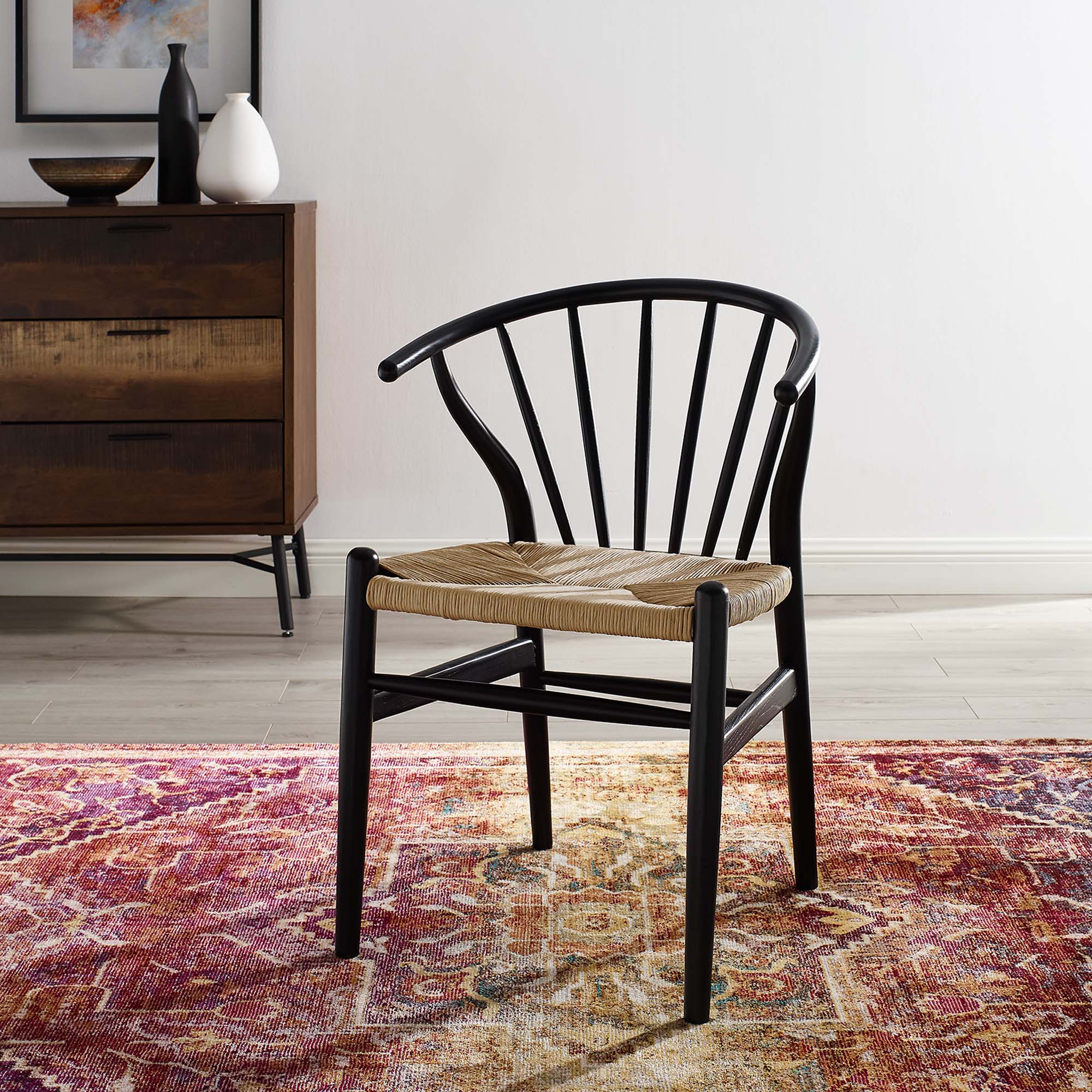 Flourish Spindle Wood Dining Side Chair by Modway - Image 9