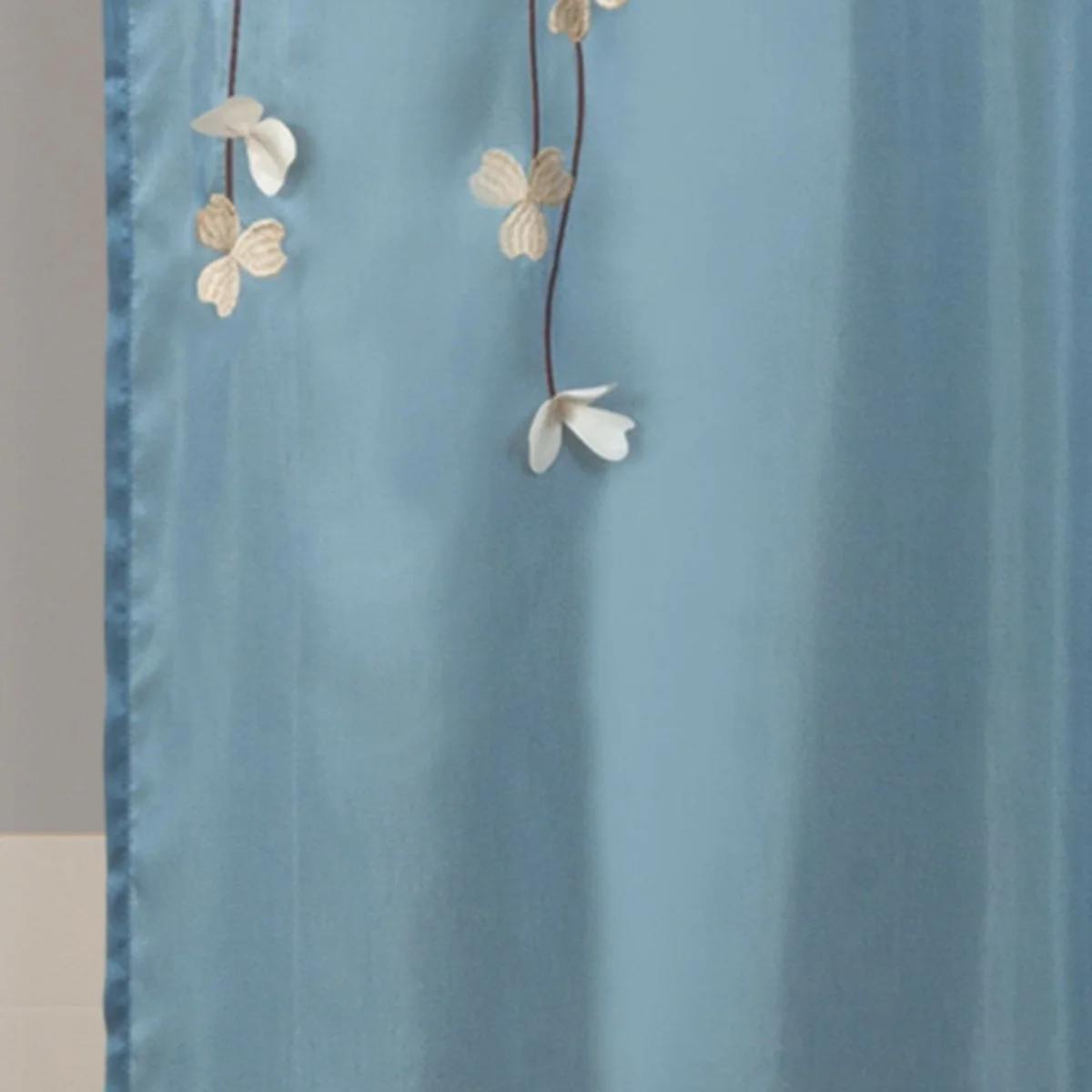 Flower Drops Shower Curtain - Image 6