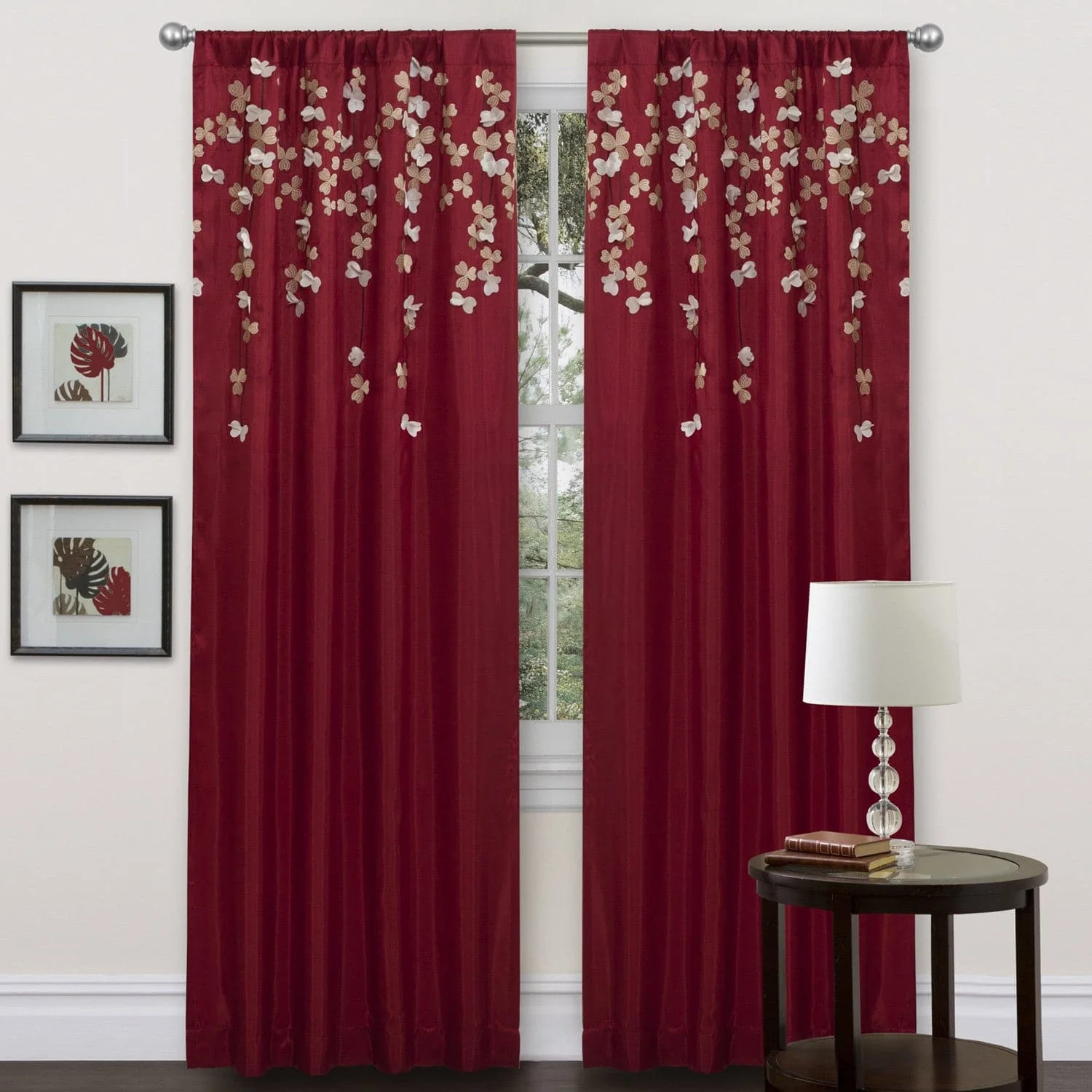 Flower Drops Window Curtain - Image 10