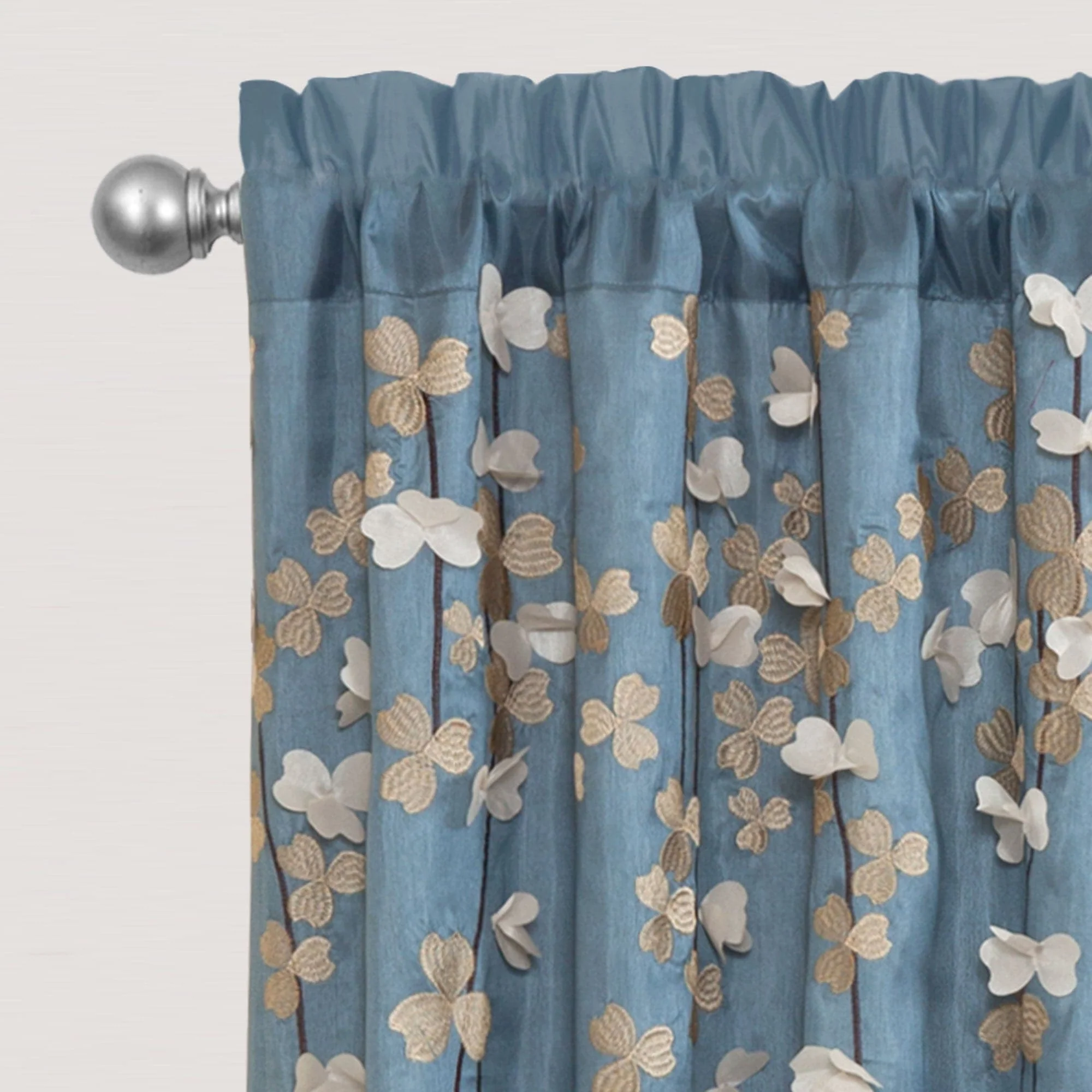 Flower Drops Window Curtain - Image 3