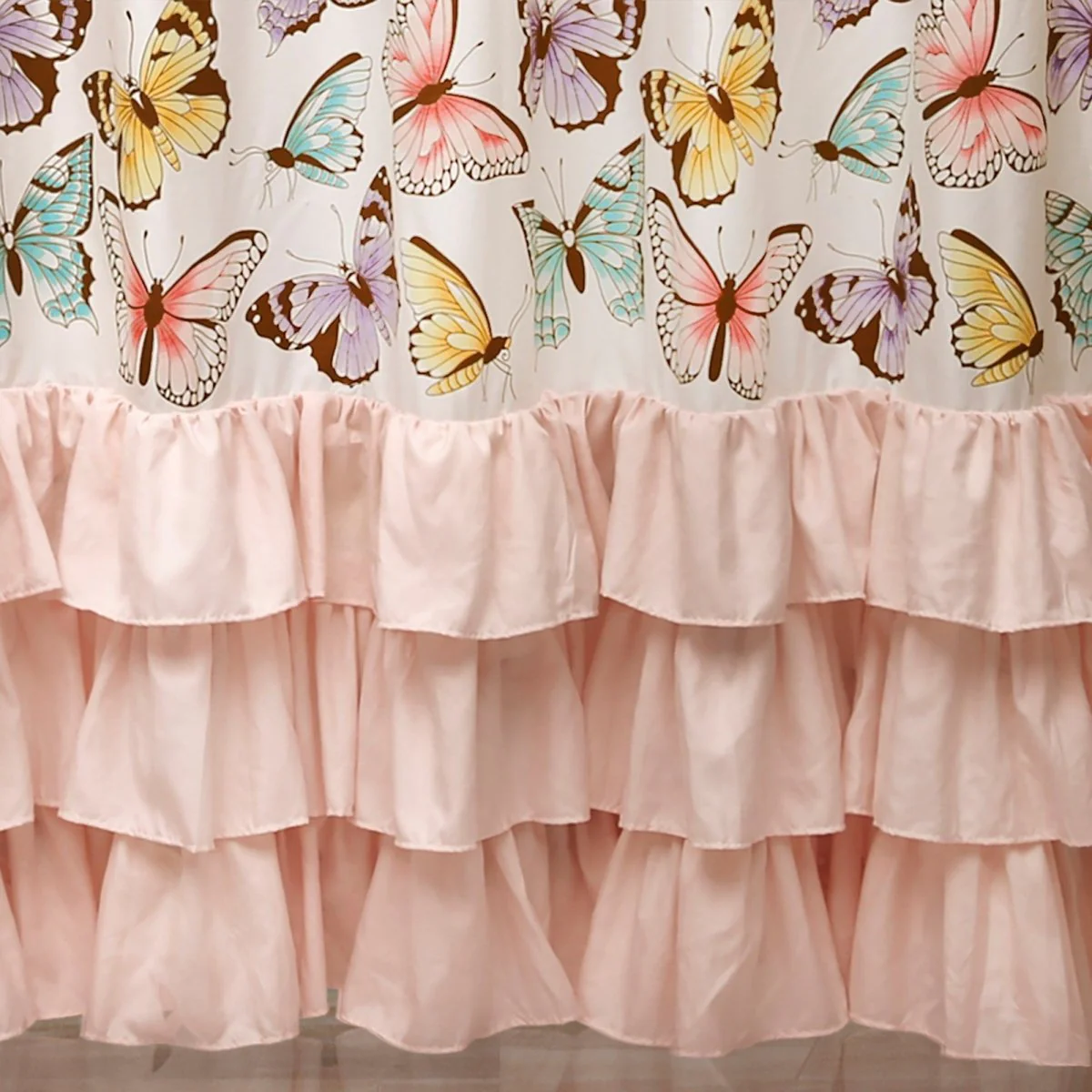 Flutter Butterfly Shower Curtain - Image 4