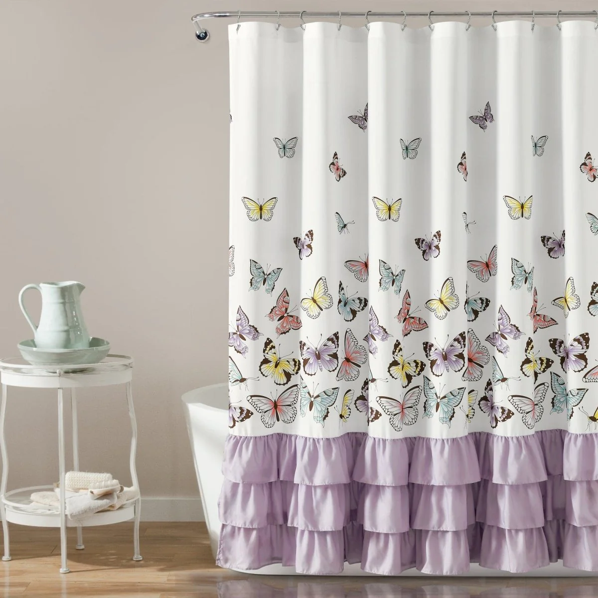 Flutter Butterfly Shower Curtain - Image 5