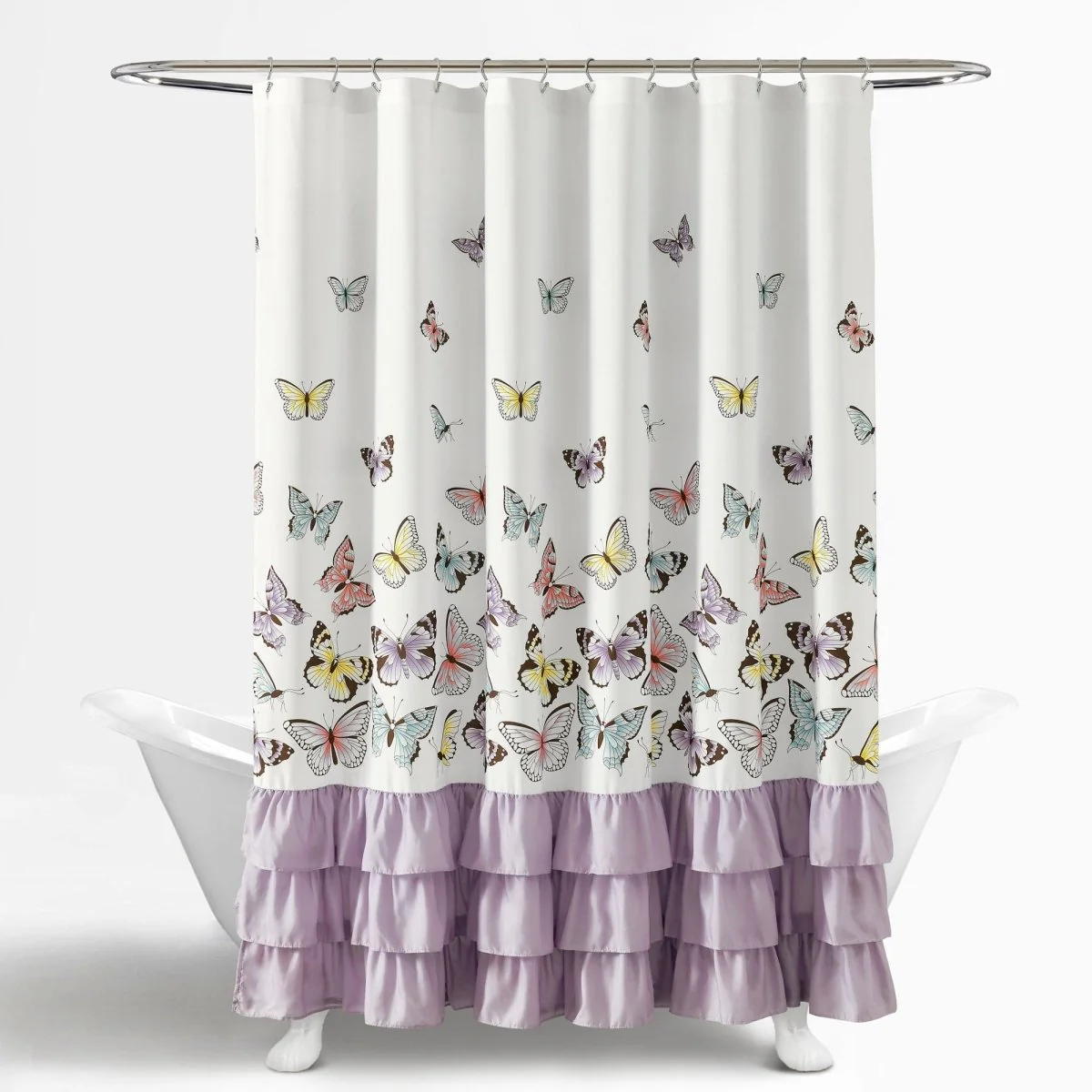 Flutter Butterfly Shower Curtain - Image 6