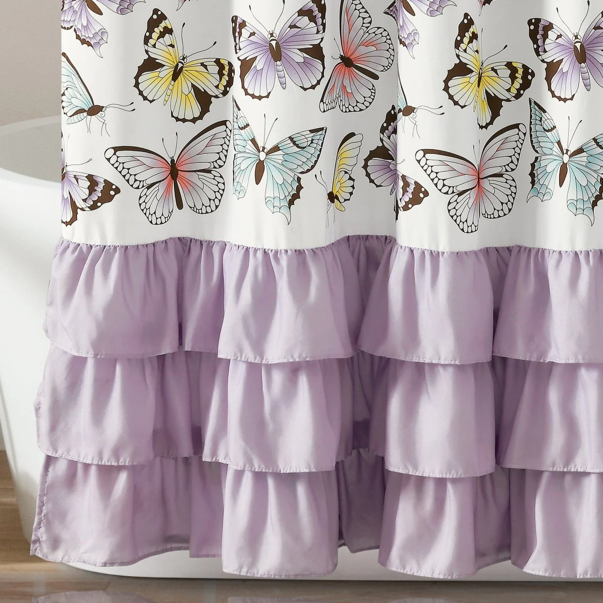 Flutter Butterfly Shower Curtain - Image 9
