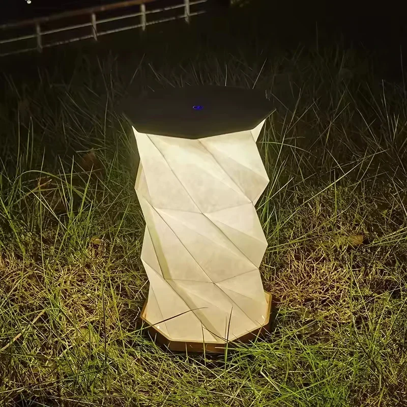 Folding Book Lamp Portable Paper Lantern Dimmable Night Light USB-C Table Lamp - Image 4