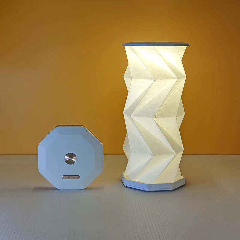 Folding Book Lamp Portable Paper Lantern Dimmable Night Light USB-C Table Lamp - Image 8