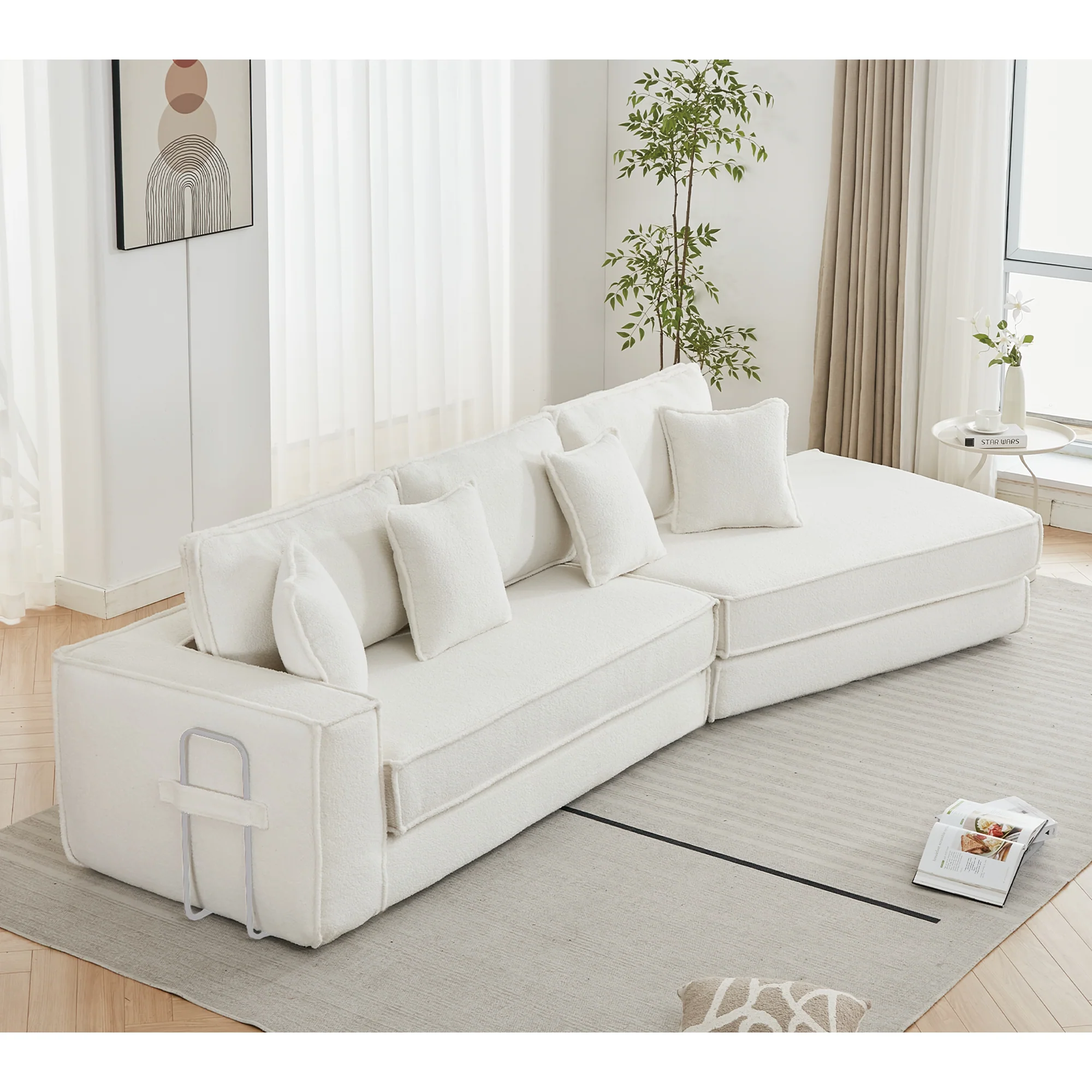 Folding Convertible Sleeper Sofa Bed - Image 10