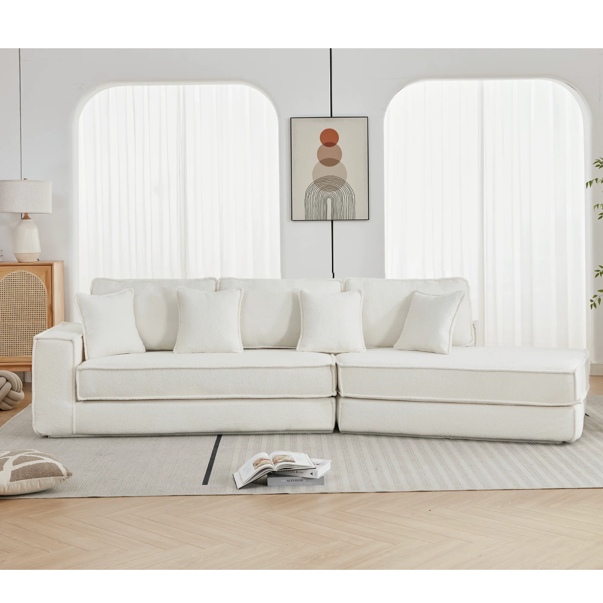 Folding Convertible Sleeper Sofa Bed - Image 9
