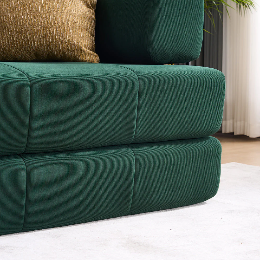 Folding Sofa Bed 78.5" Convertible Couch with 2 Pillows - Image 11