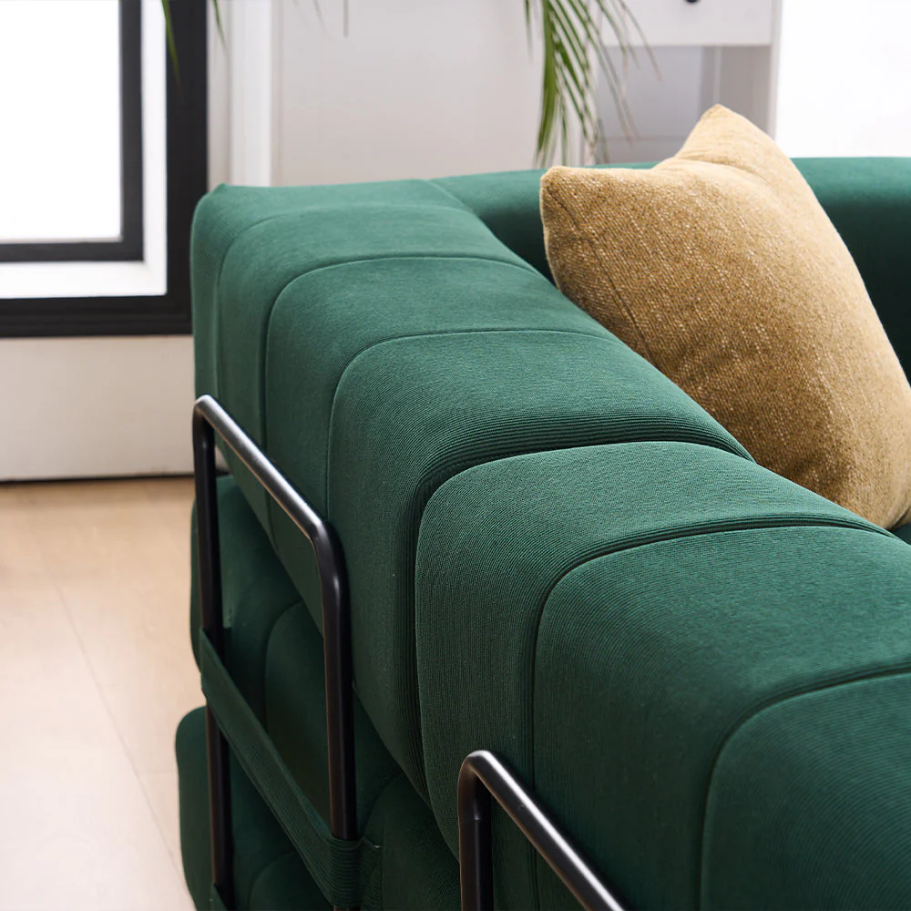 Folding Sofa Bed 78.5" Convertible Couch with 2 Pillows - Image 12