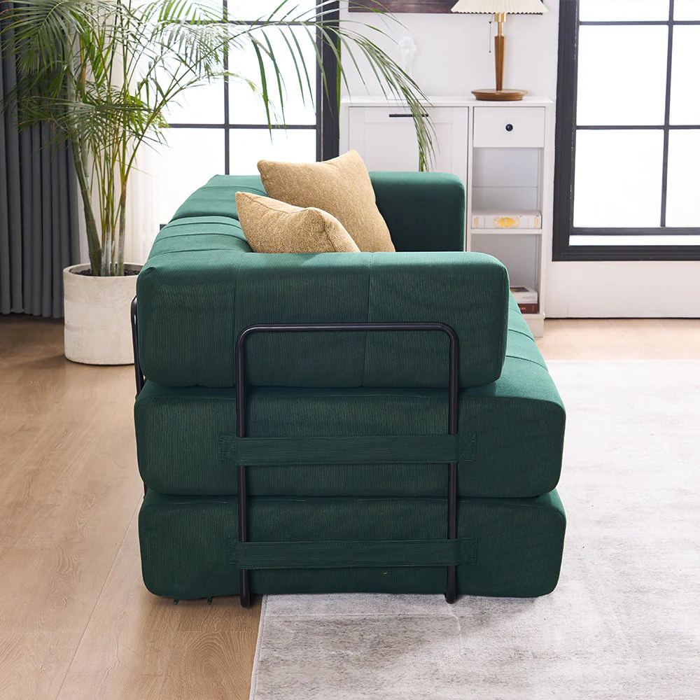 Folding Sofa Bed 78.5" Convertible Couch with 2 Pillows - Image 17