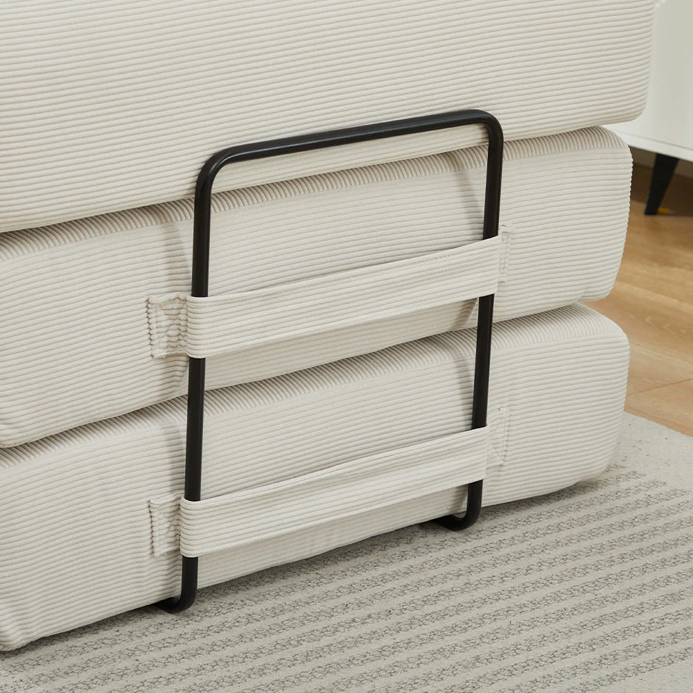 Folding Sofa Bed Convertible Couch with 2 Pillows - Image 14