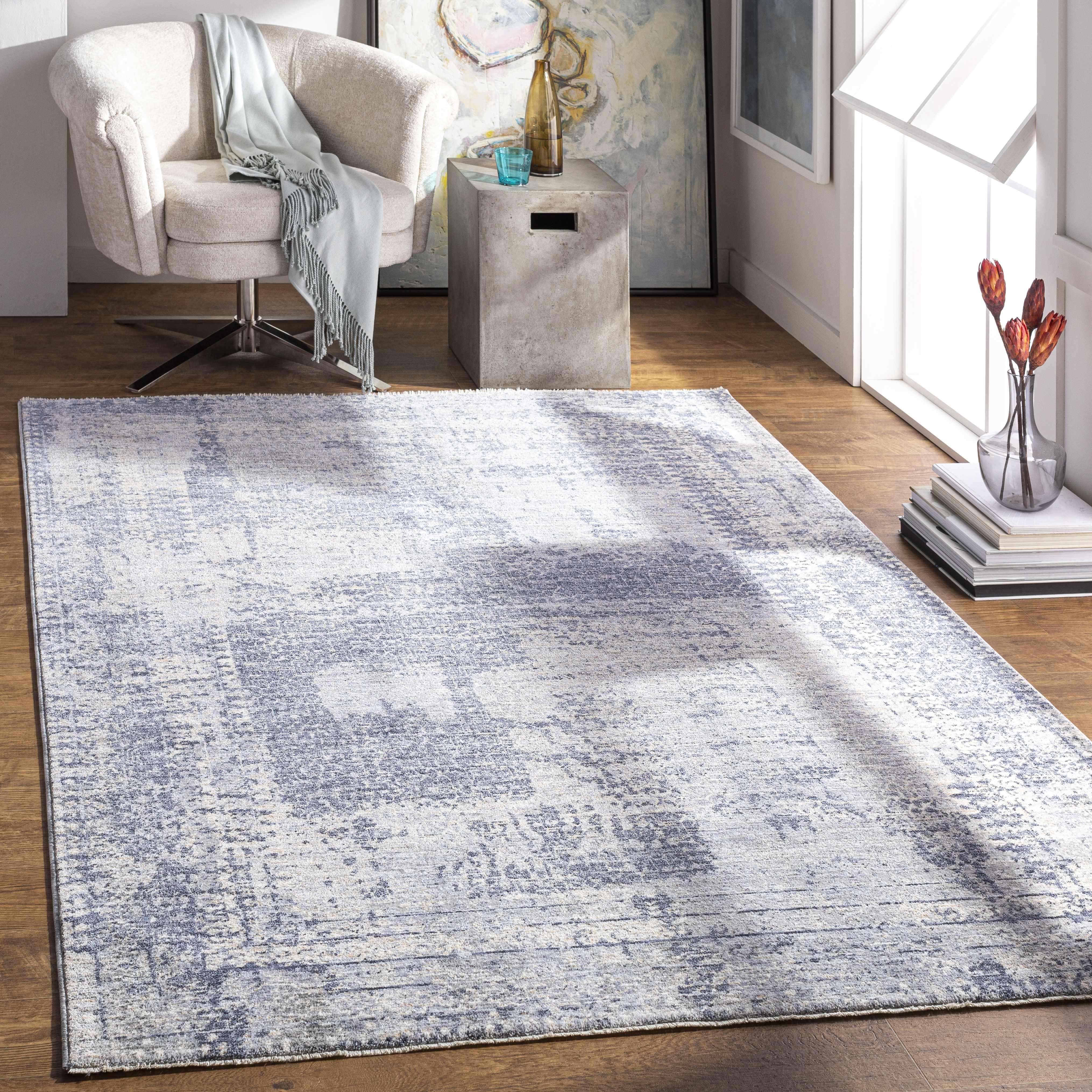 Foley Carved Statement Rug - Clearance - Image 2