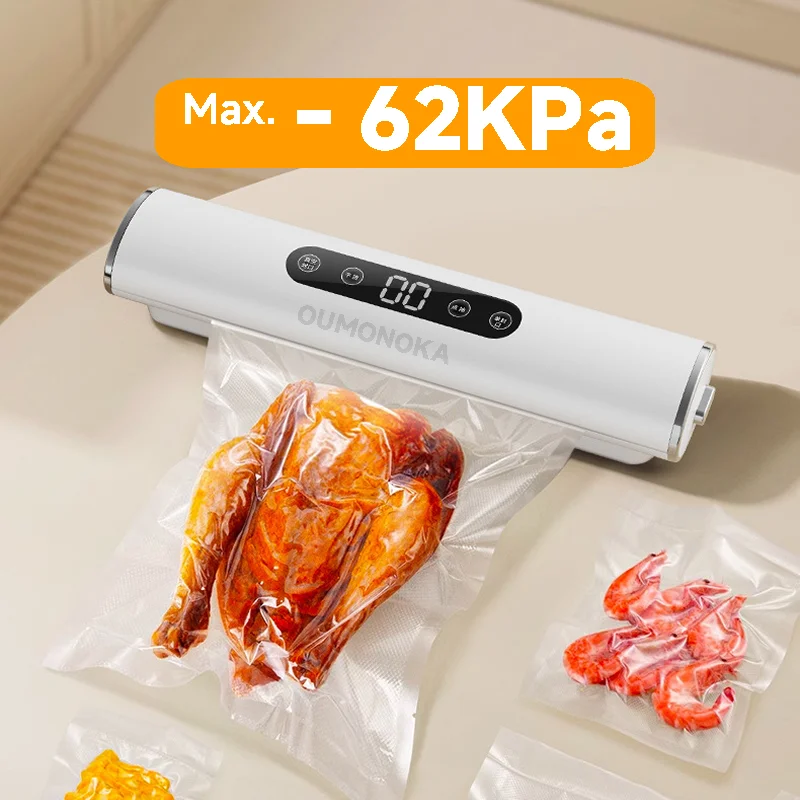 Food Vacuum Sealer Machine for Food Storage Kitchen Vacuum Packer and Bag Sealer - Image 4