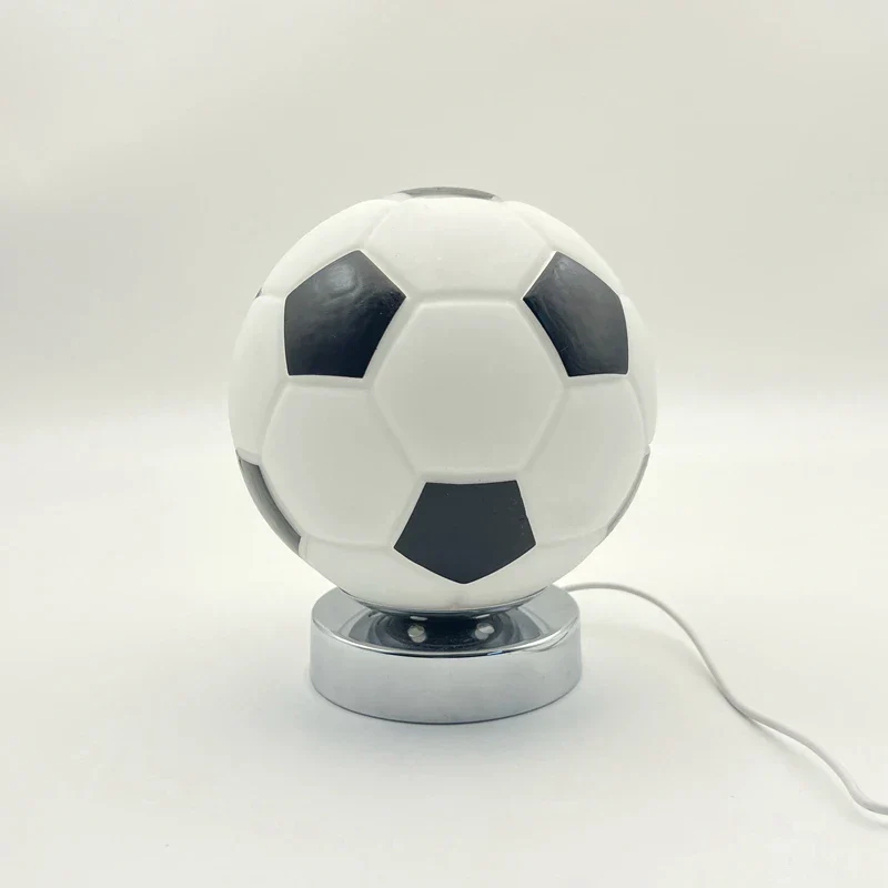 Football Table Lamp LED Desk Light Sports Bedroom Nightstand Home Decor - Image 7