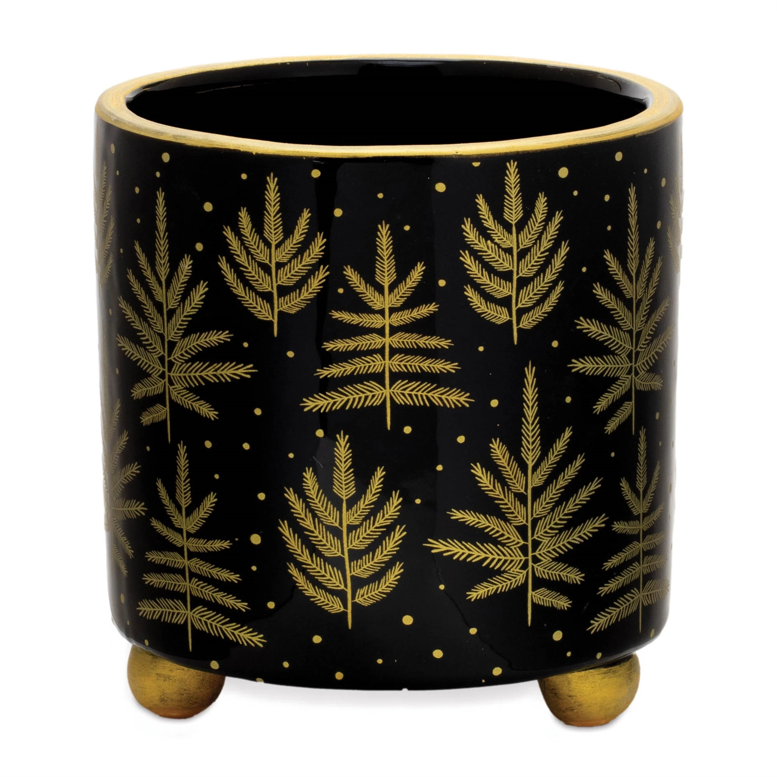 Footed Pine Tree Planter (Set of 2) - Image 2