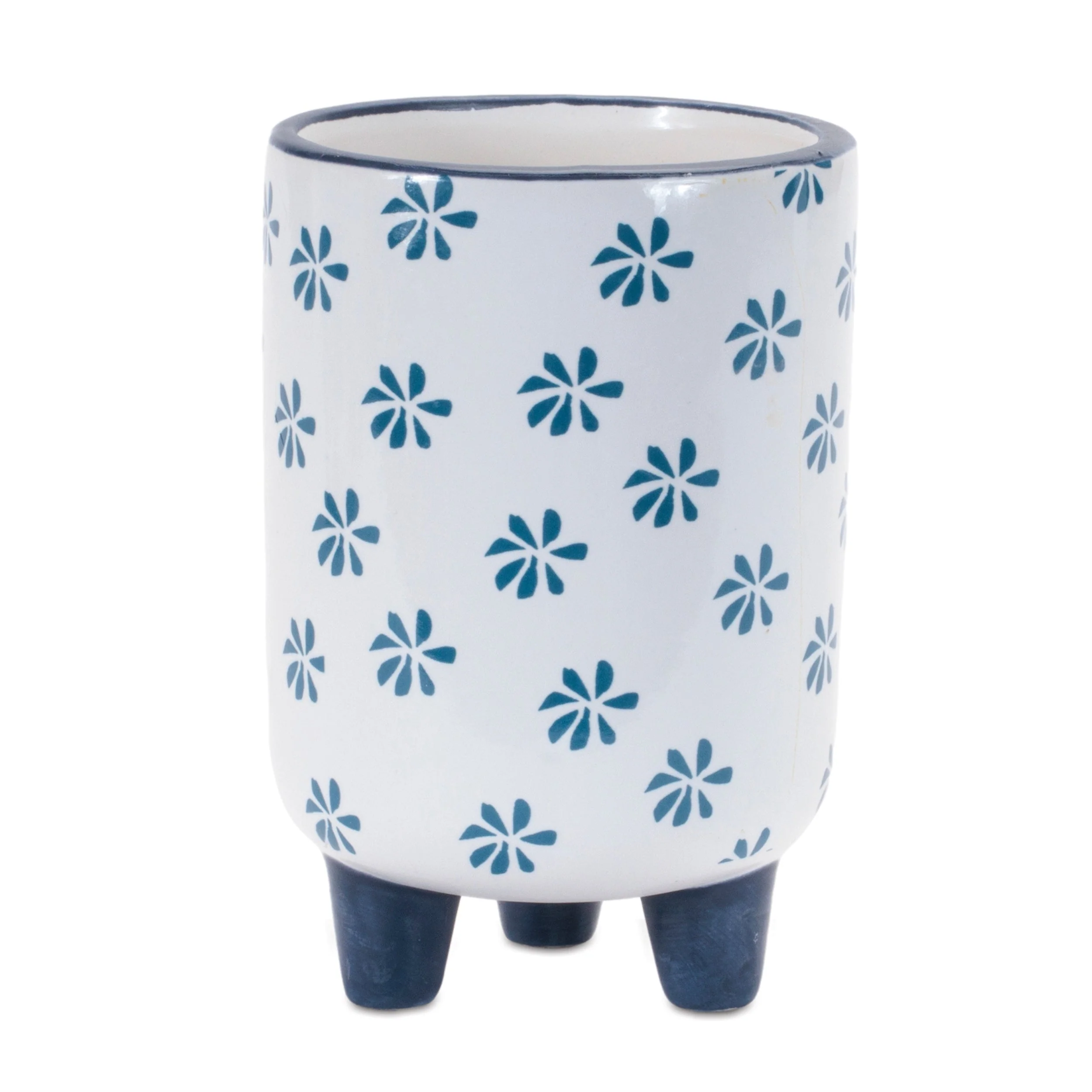 Footed Stone Planter Set of 3 - Image 2