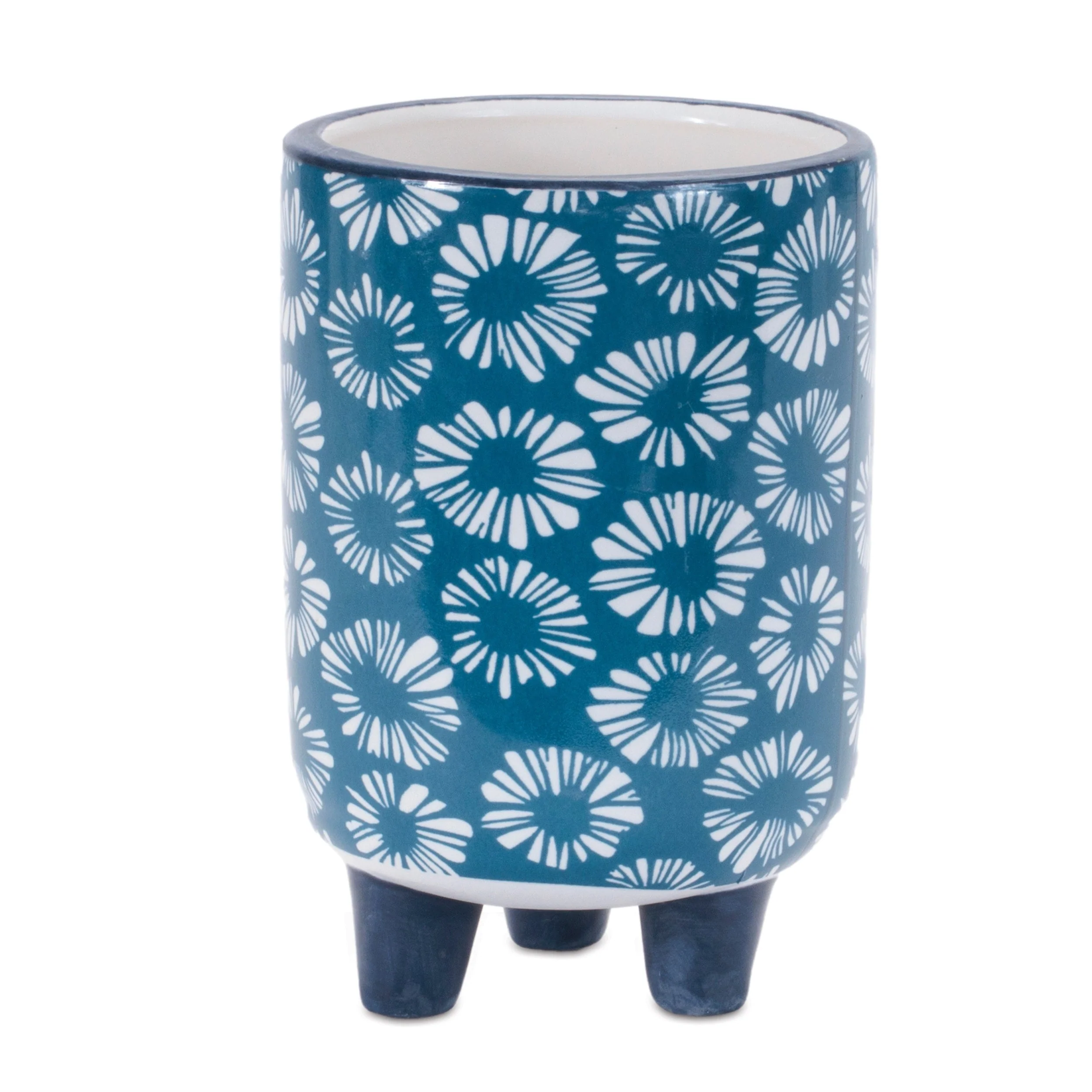 Footed Stone Planter Set of 3 - Image 3
