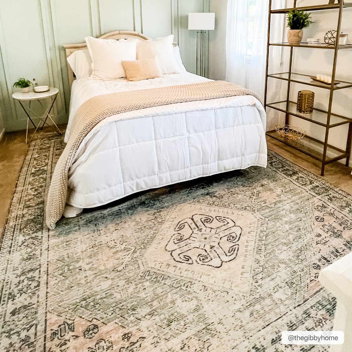 Foraker Sage Green Cotton Rug - Image 2