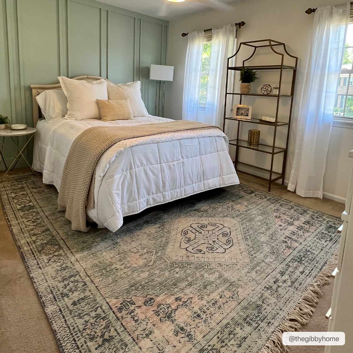 Foraker Sage Green Cotton Rug - Image 4