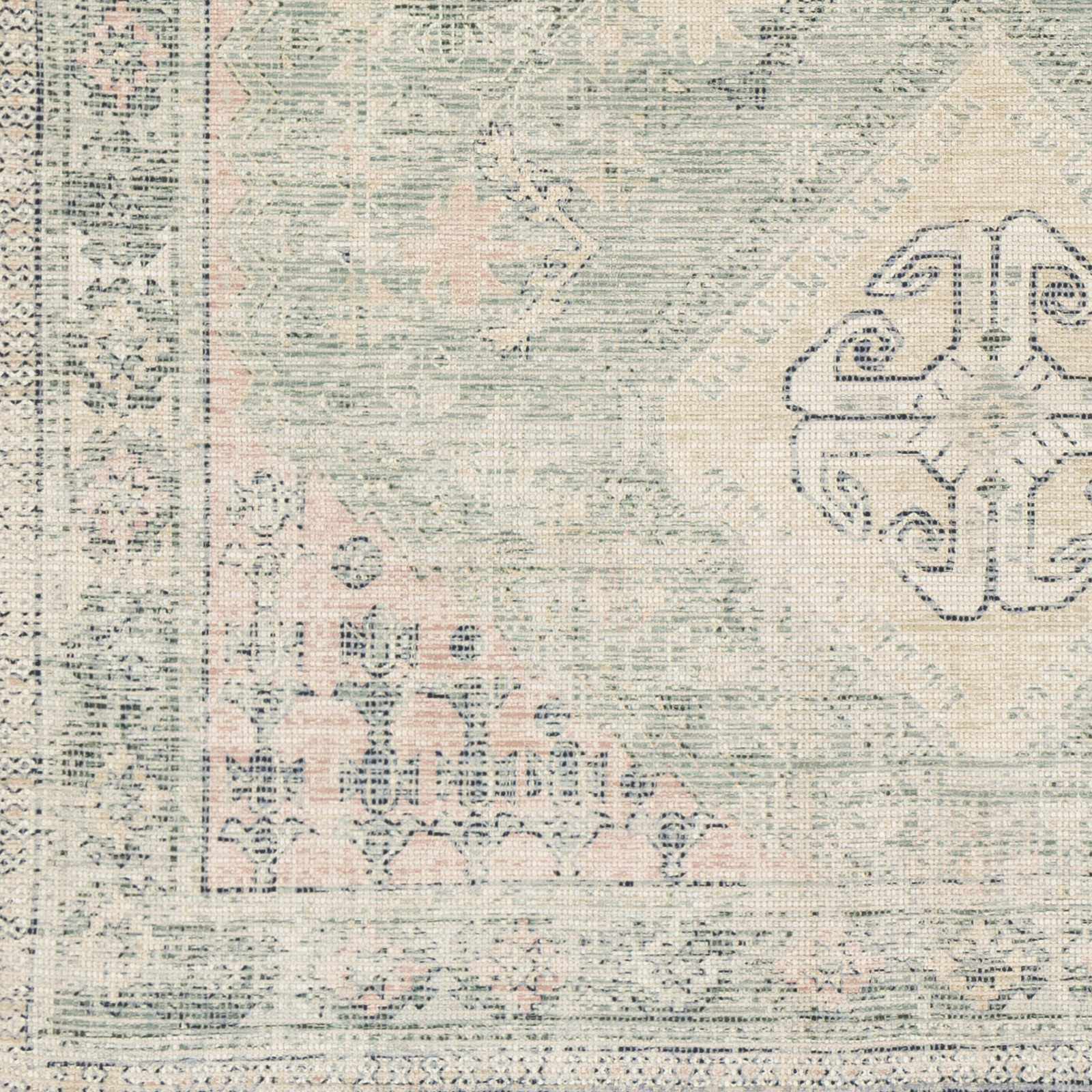 Foraker Sage Green Cotton Rug - Image 6