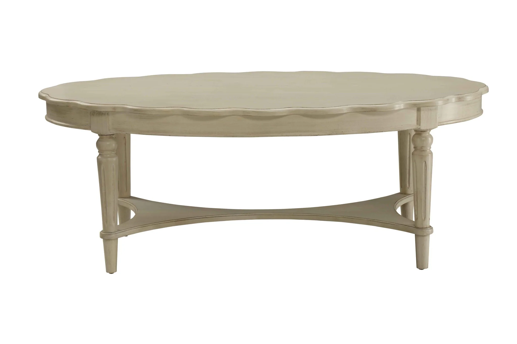 Fordon - French Antique Coffee Table - Ivory - Image 4