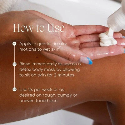 Forgotten Skincare Get It Bright Exfoliating Body Scrub 8 fl oz - Image 5