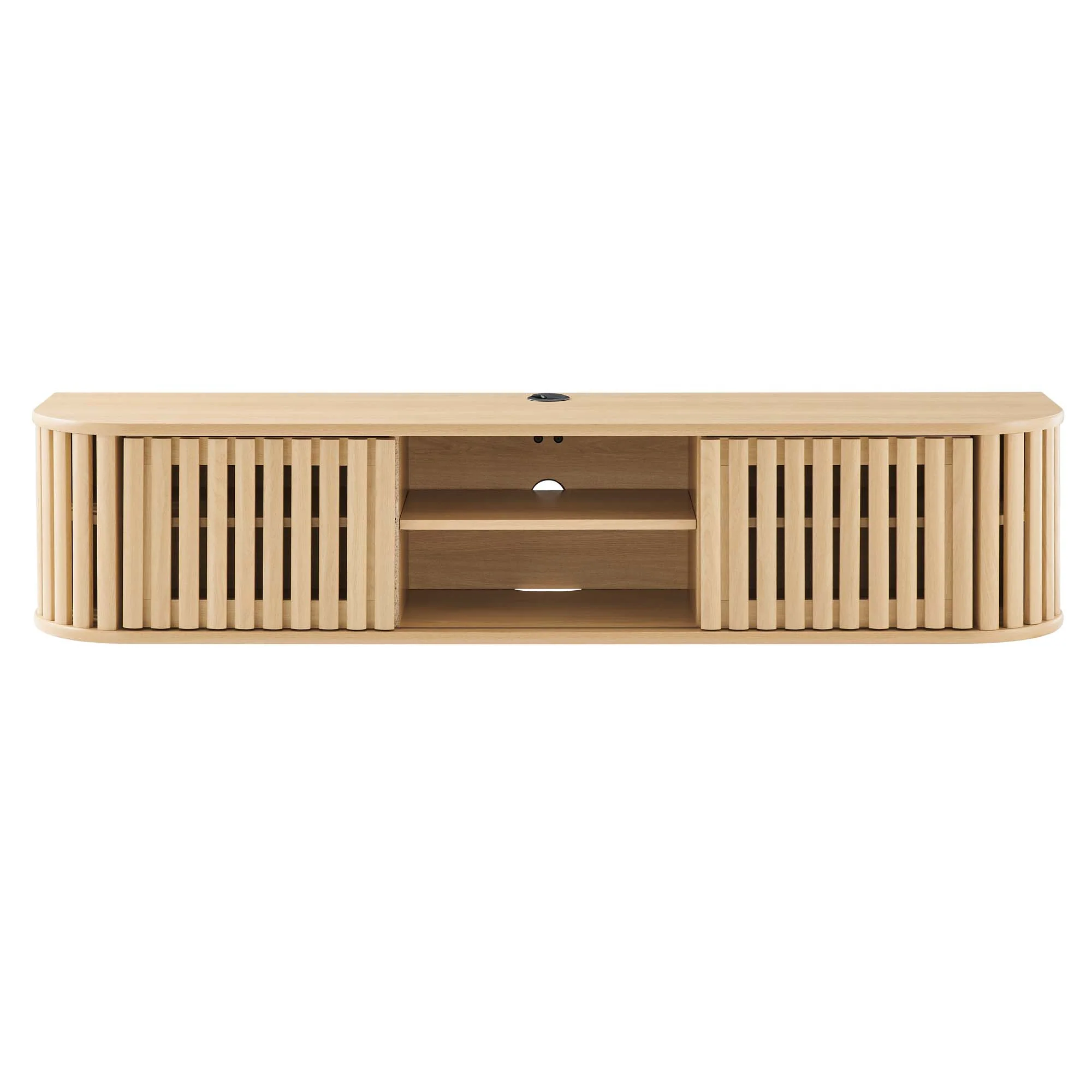 Fortitude 63" Wall-Mounted TV Stand by Modway - Image 9