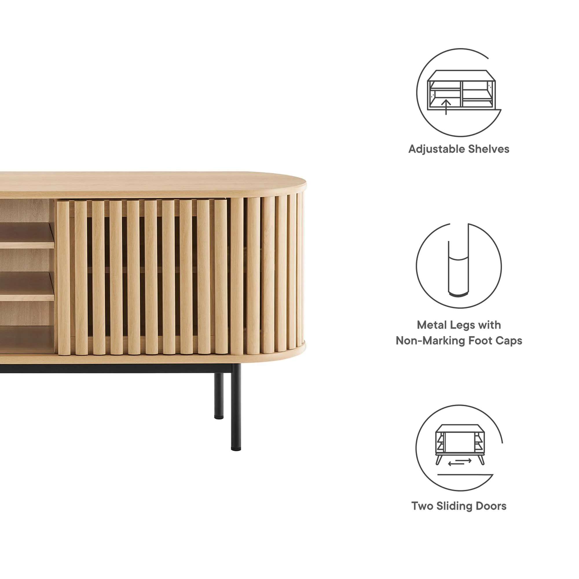 Fortitude 71" TV Stand by Modway - Image 13