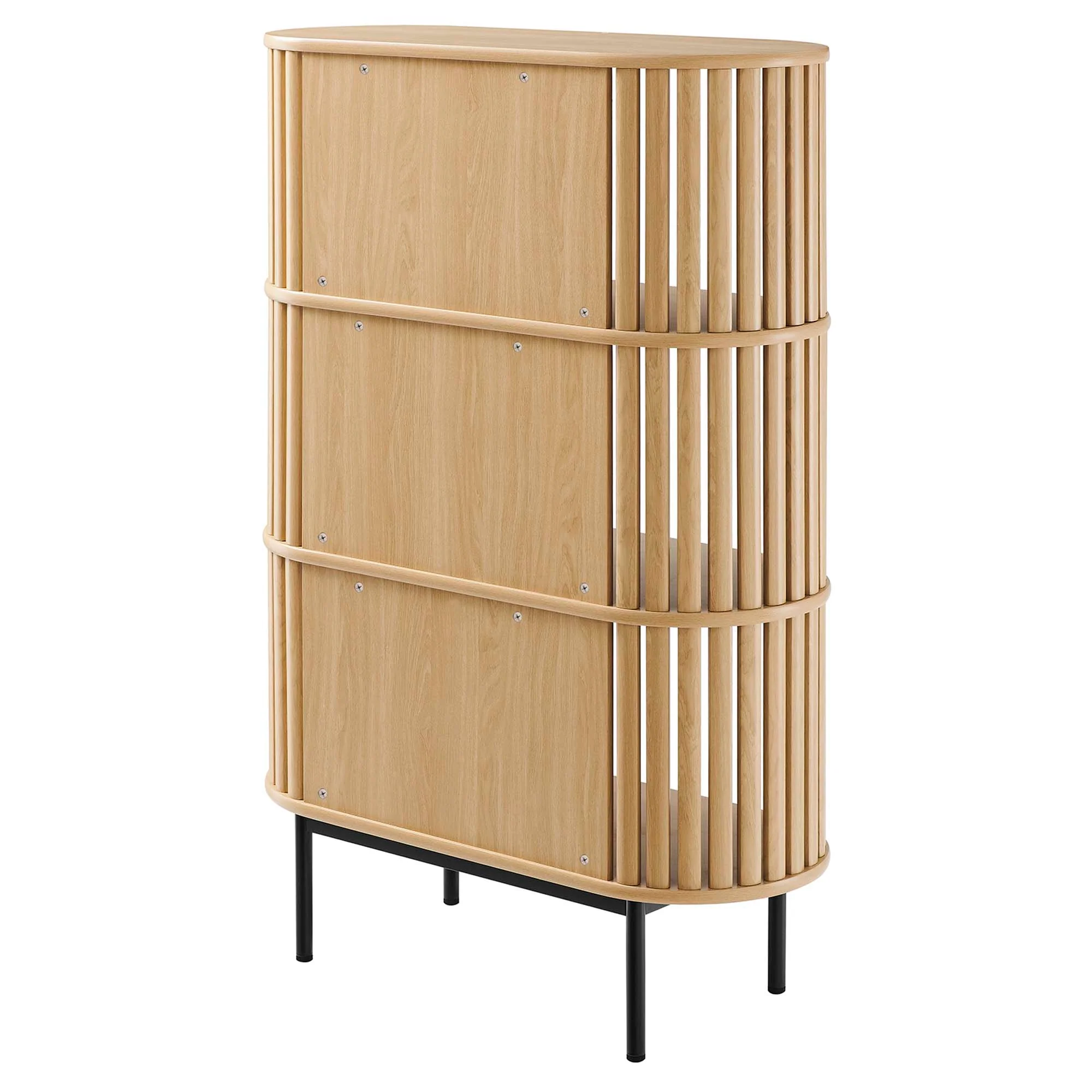 Fortitude Three Tier Display Cabinet by Modway - Image 10