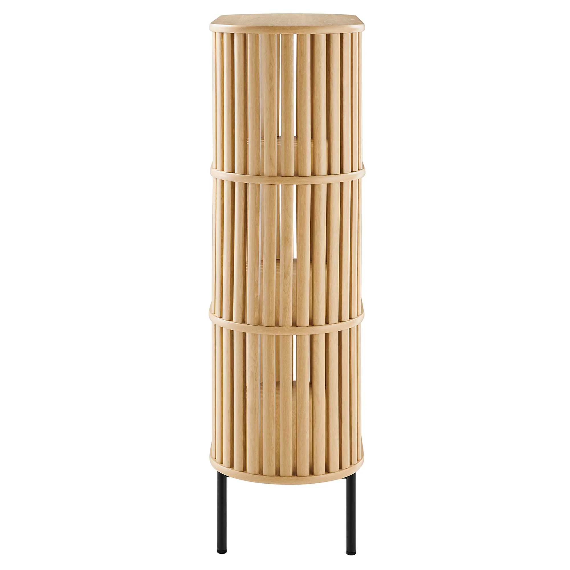 Fortitude Three Tier Display Cabinet by Modway - Image 11