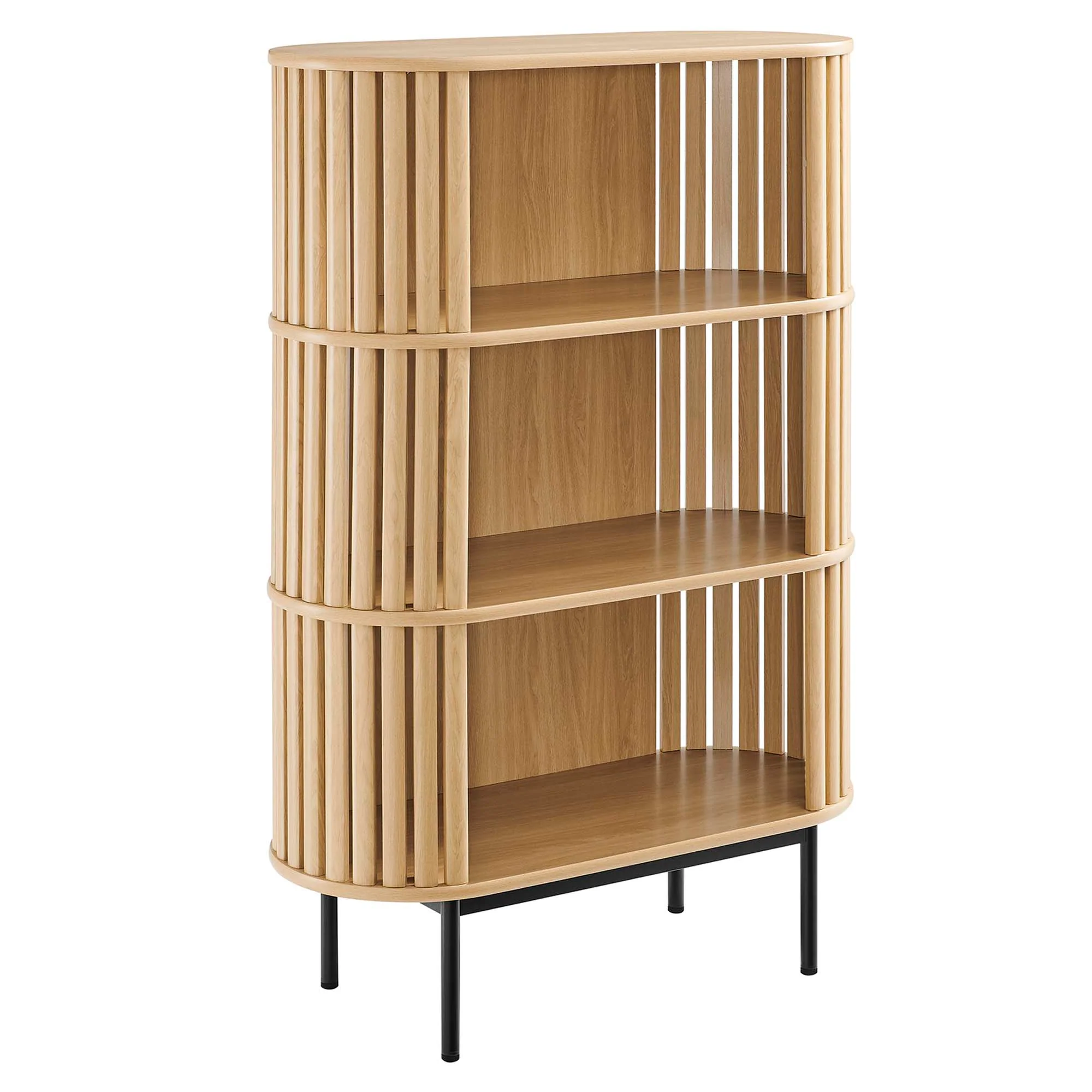 Fortitude Three Tier Display Cabinet by Modway - Image 14