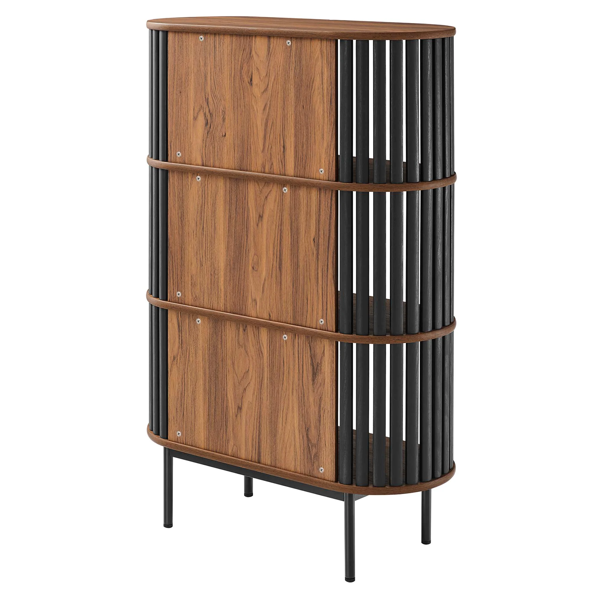 Fortitude Three Tier Display Cabinet by Modway - Image 5