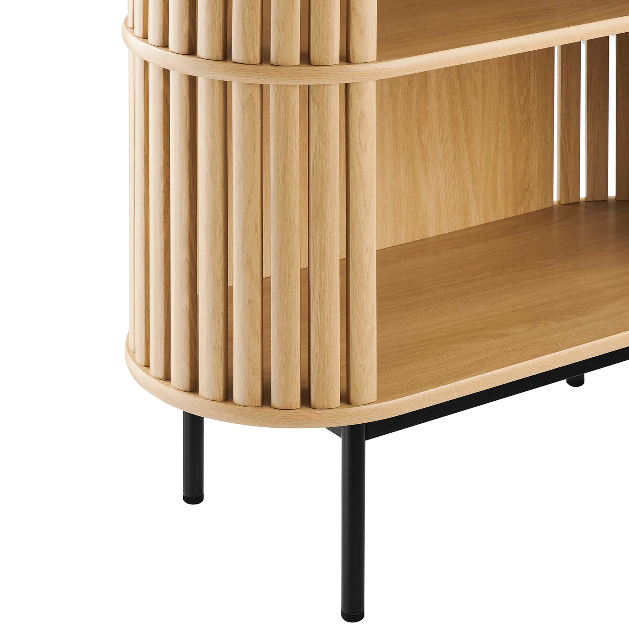 Fortitude Three Tier Display Cabinet by Modway - Image 8