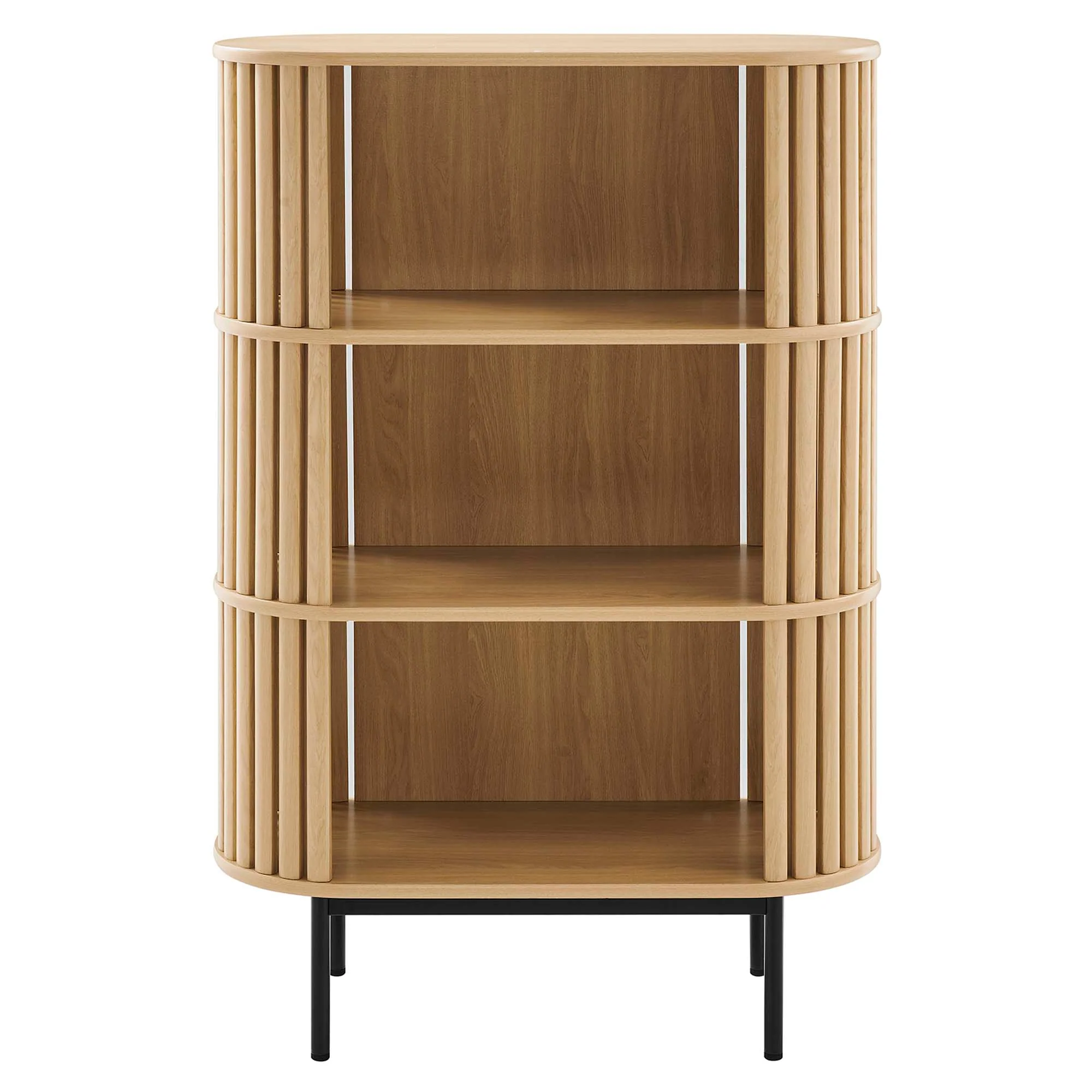 Fortitude Three Tier Display Cabinet by Modway - Image 9