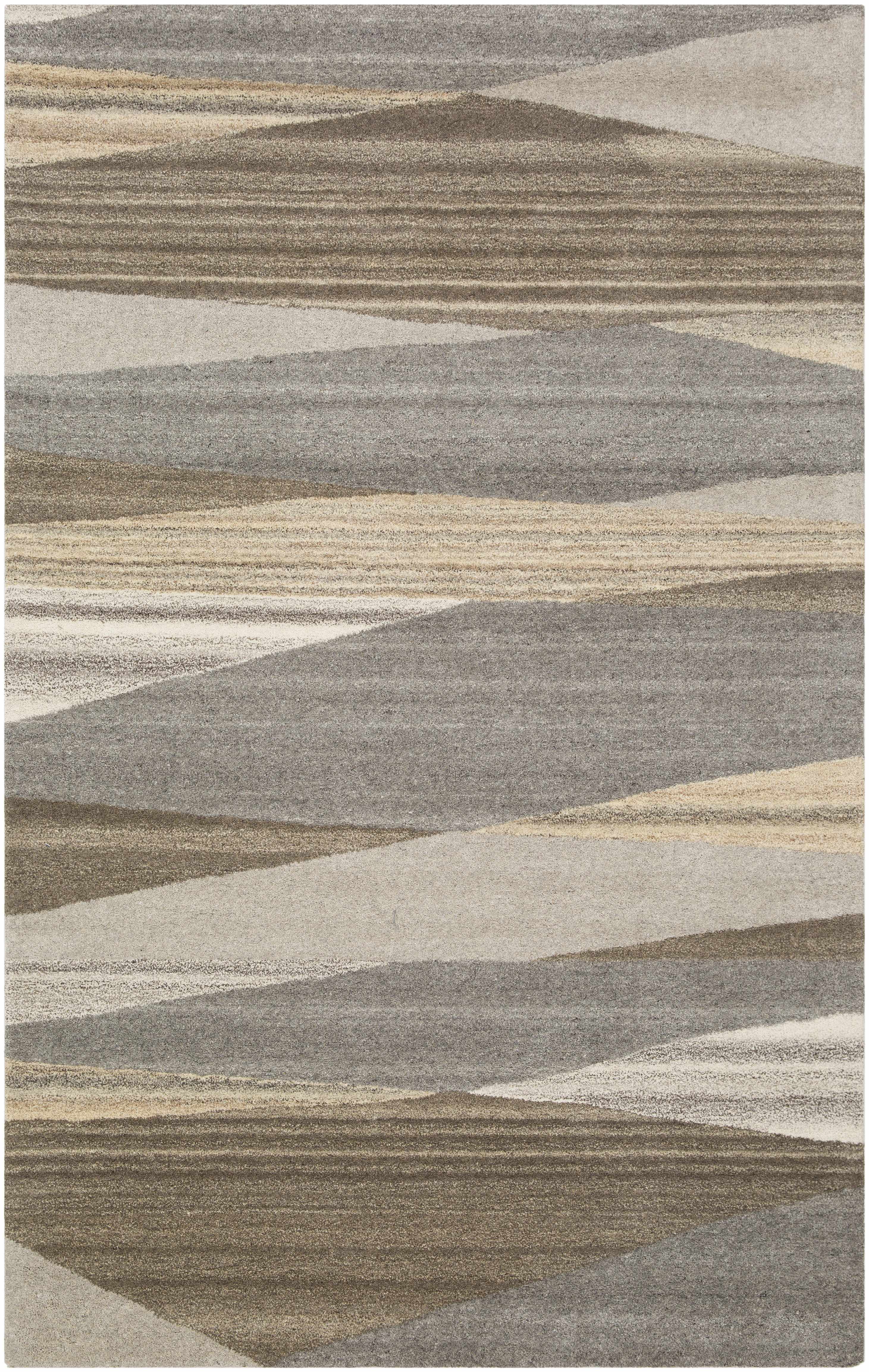 Forum Taupe Modern Wool Rug - Image 11