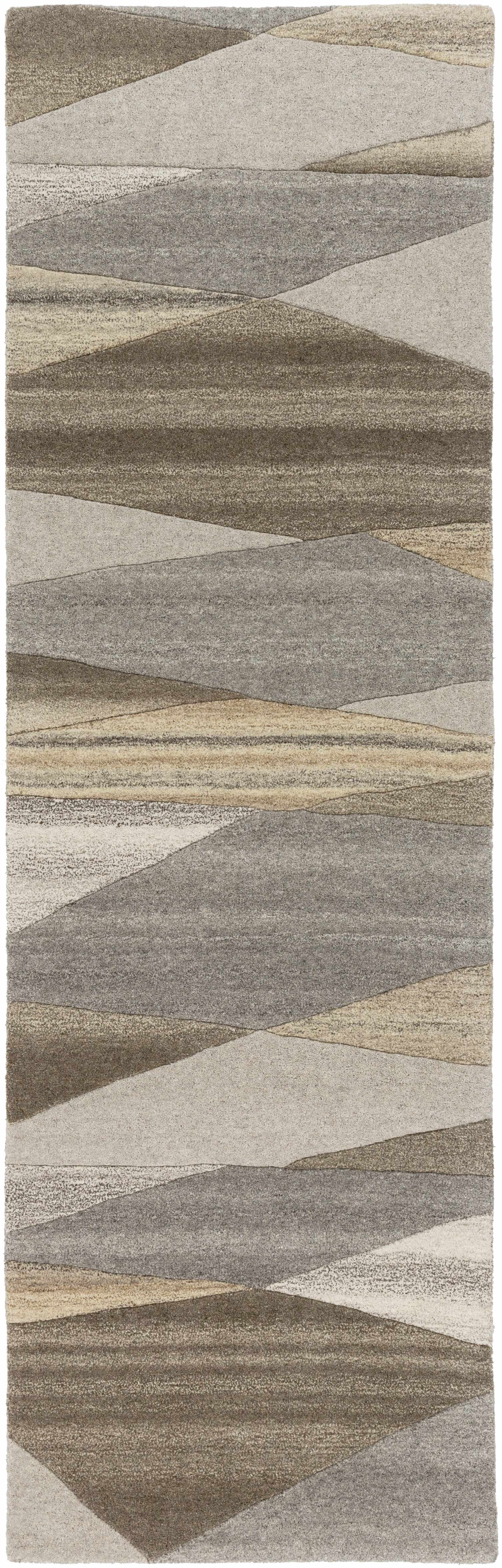 Forum Taupe Modern Wool Rug - Image 12