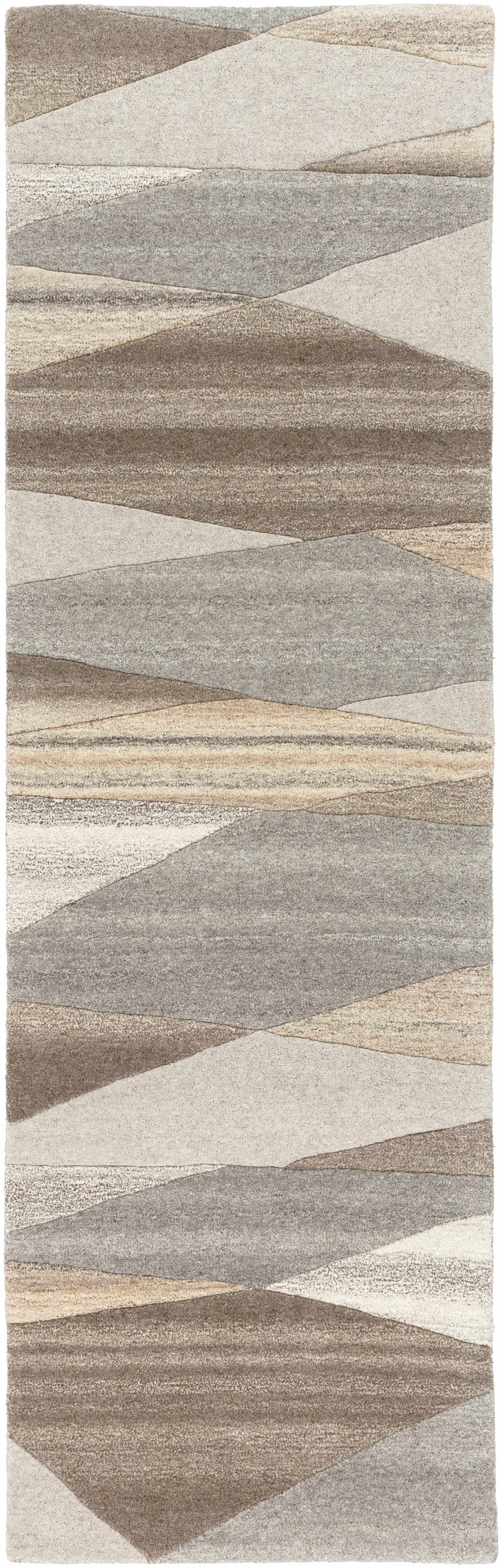Forum Taupe Modern Wool Rug - Image 15