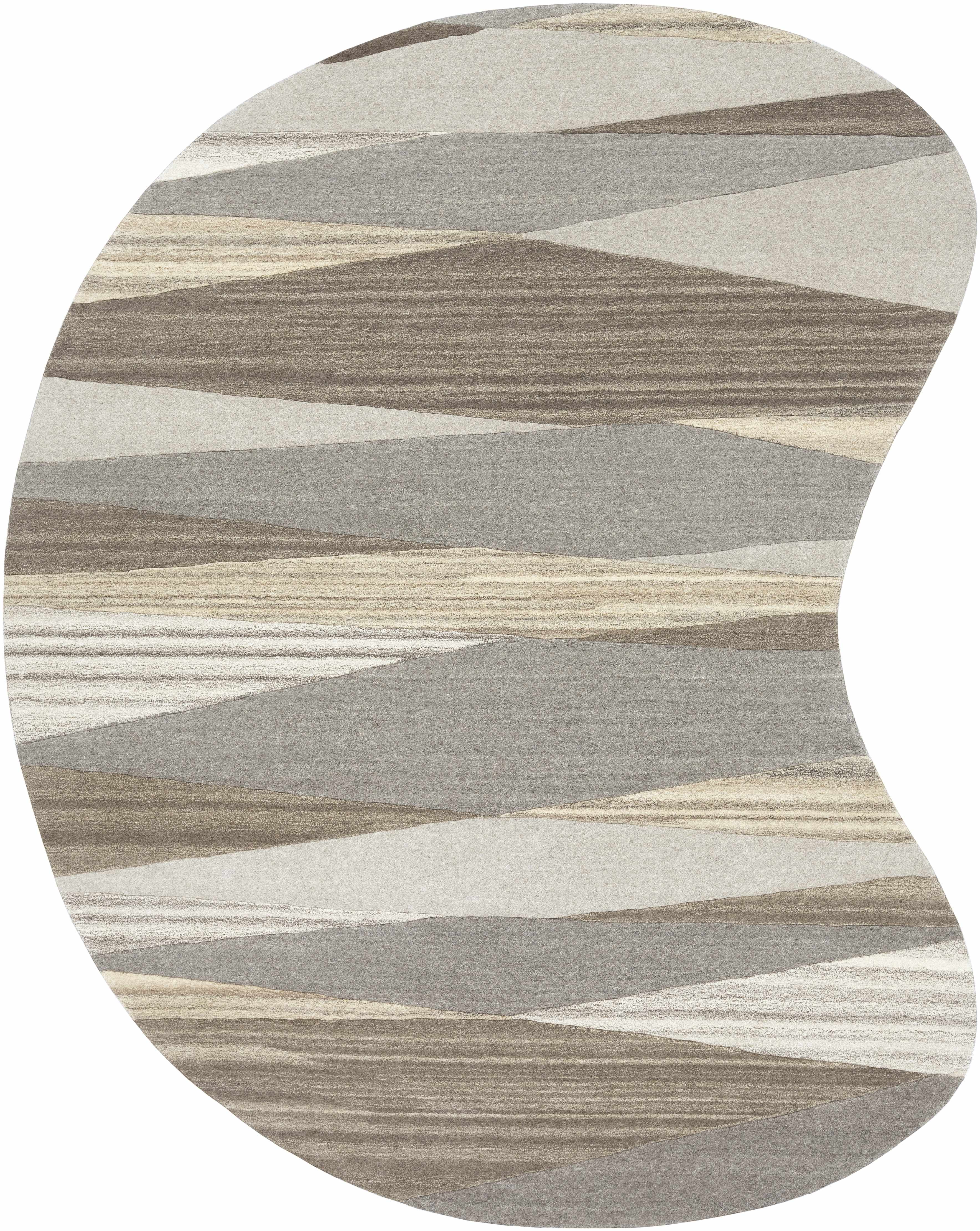 Forum Taupe Modern Wool Rug - Image 17