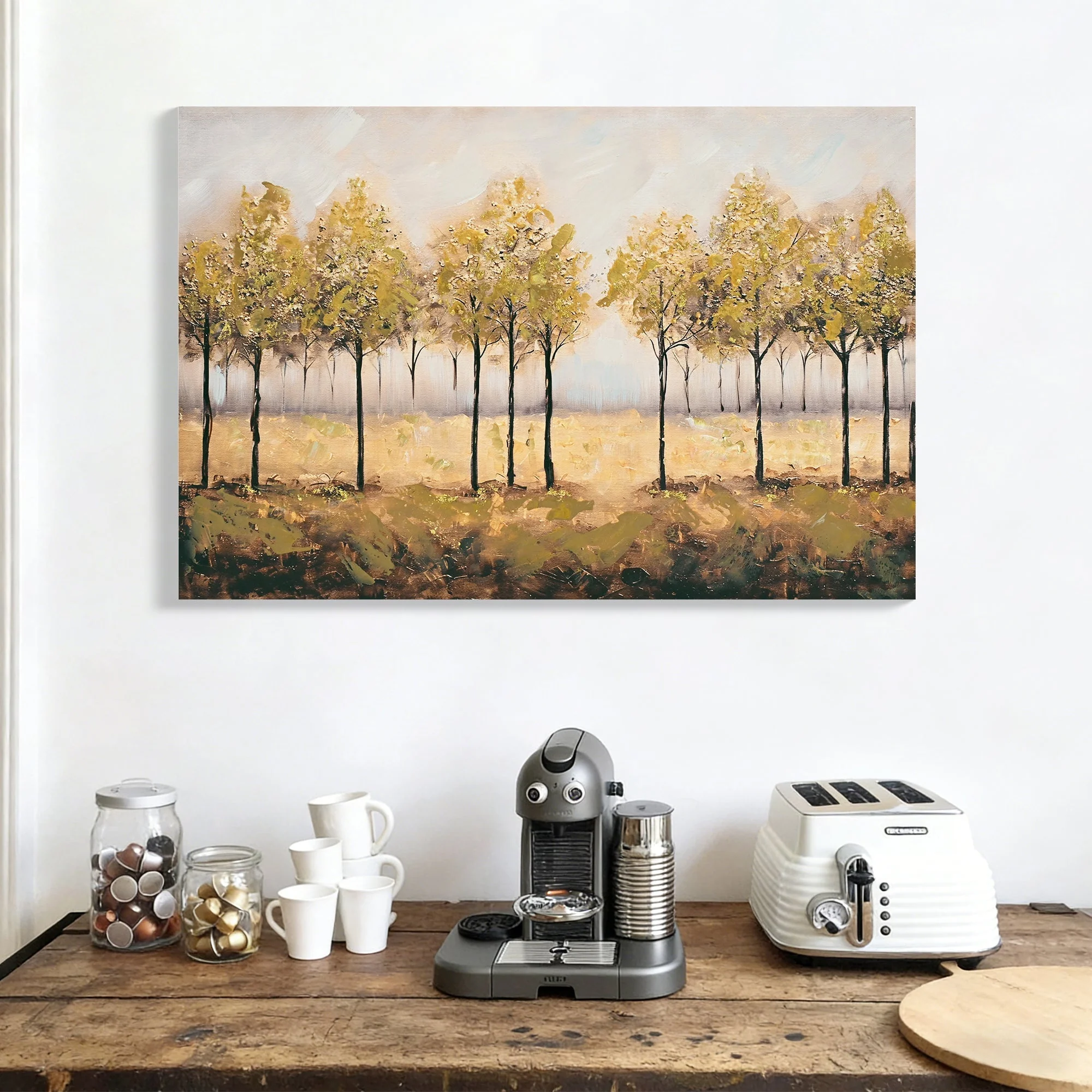 Framed Autumn Embellishments Canvas Wall Art - Image 4