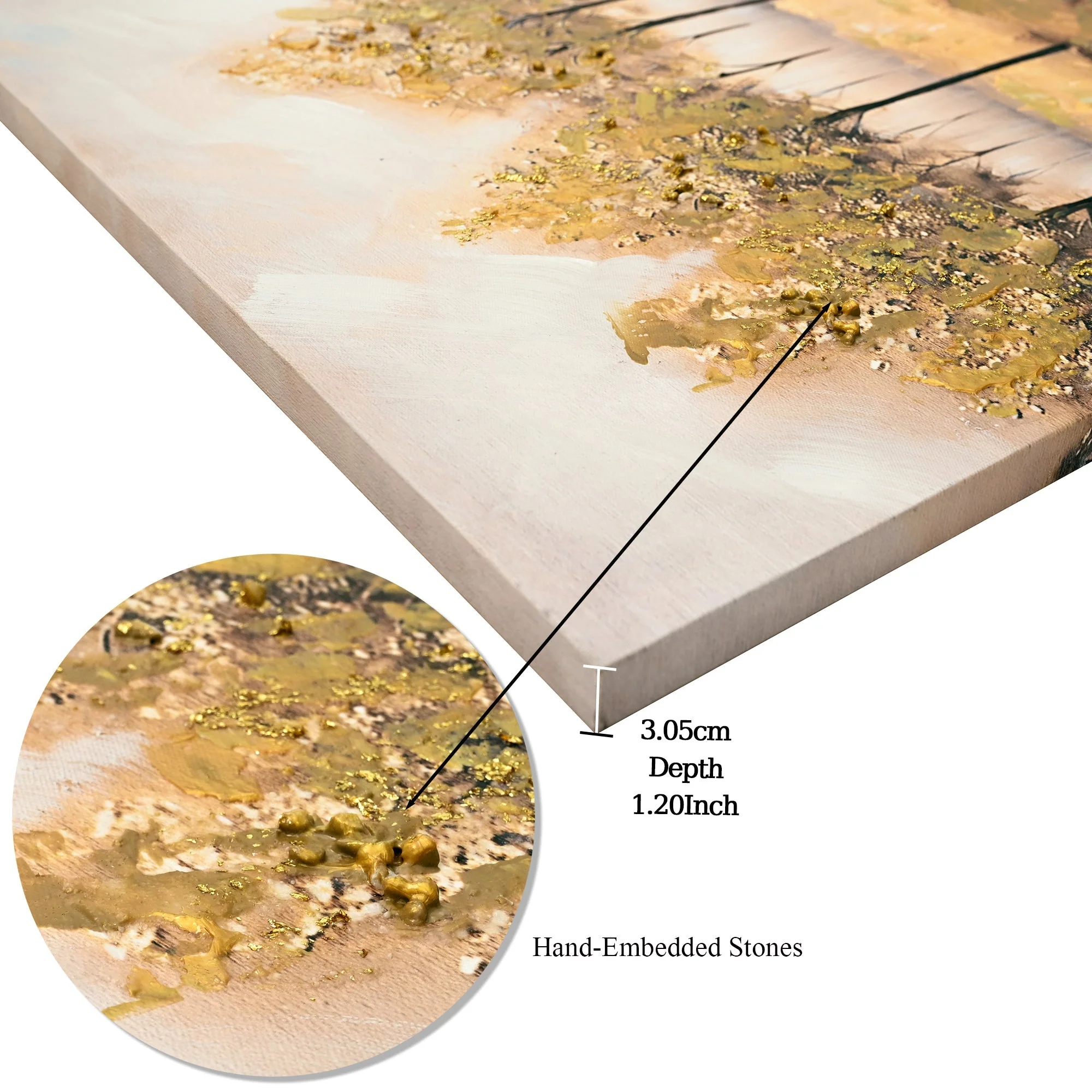 Framed Autumn Embellishments Canvas Wall Art - Image 5