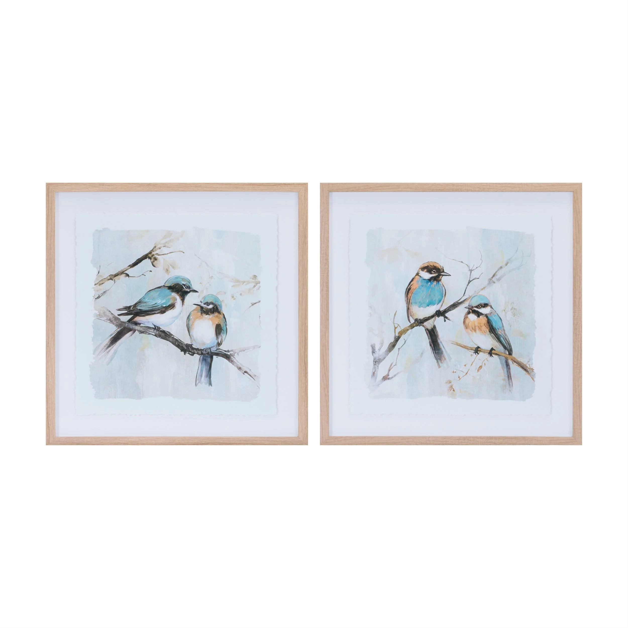 Framed Bird Couple Wall Print (Set of 2) - Image 2