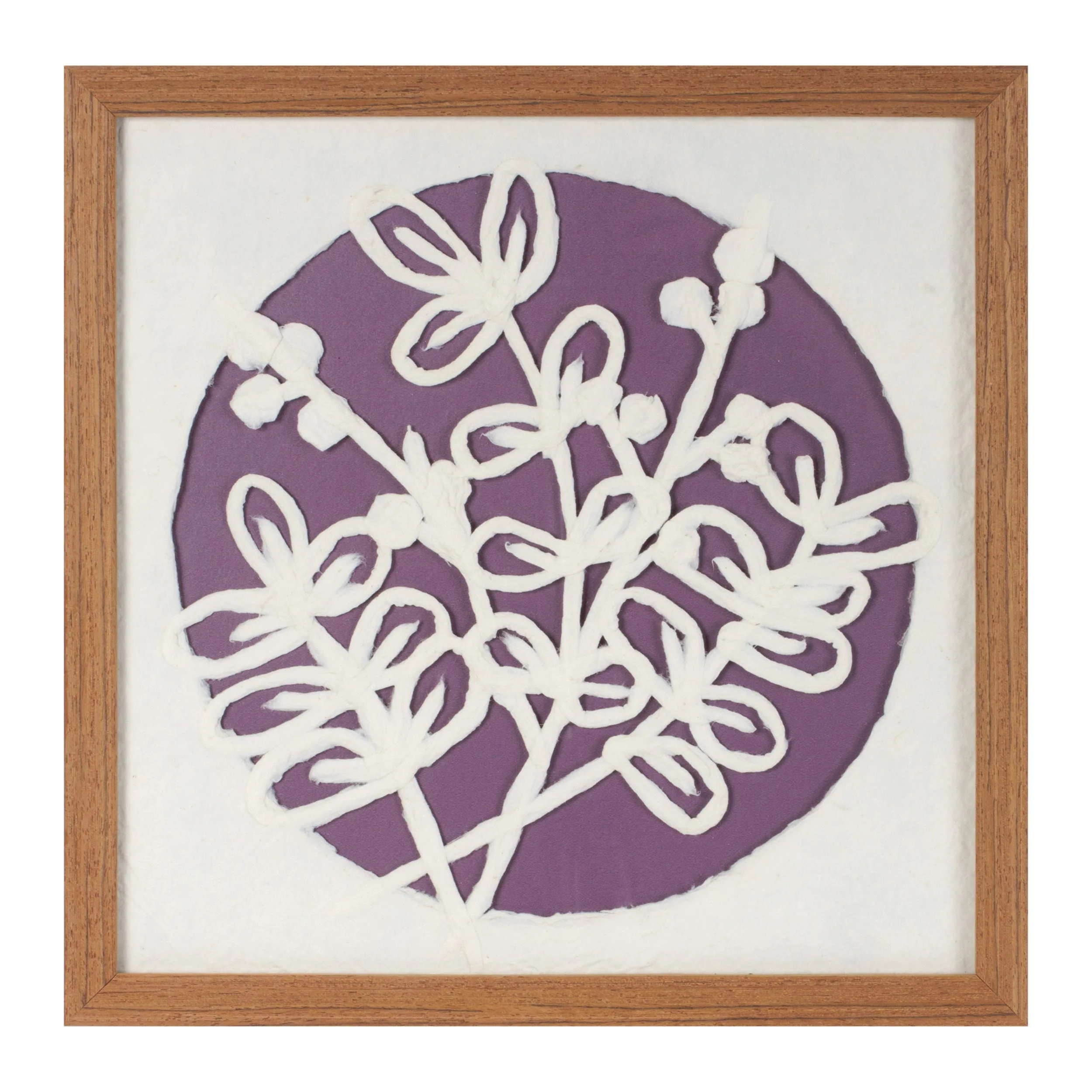 Framed Floral Wall Art Under Glass (Set of 2) - Image 2