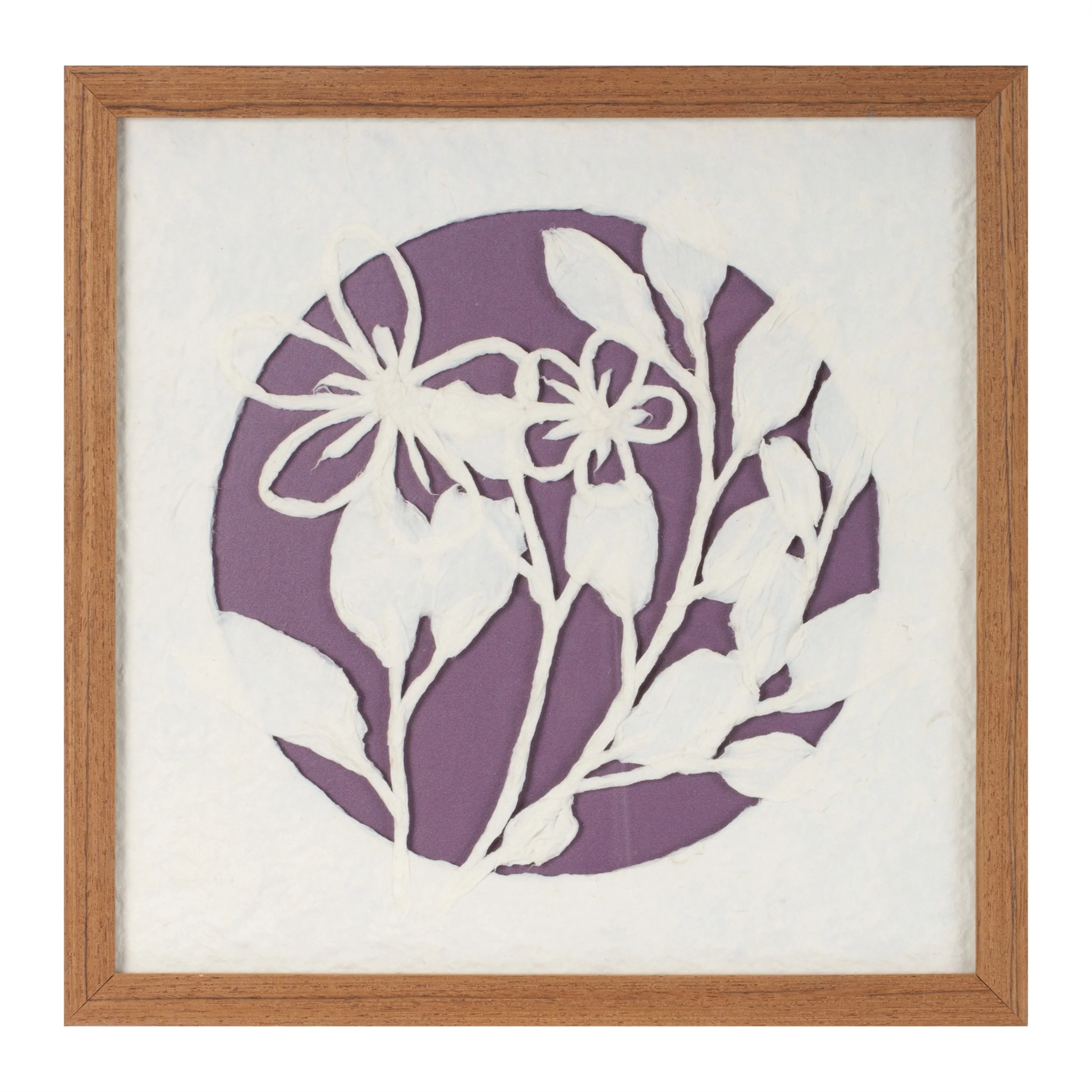 Framed Floral Wall Art Under Glass (Set of 2) - Image 3