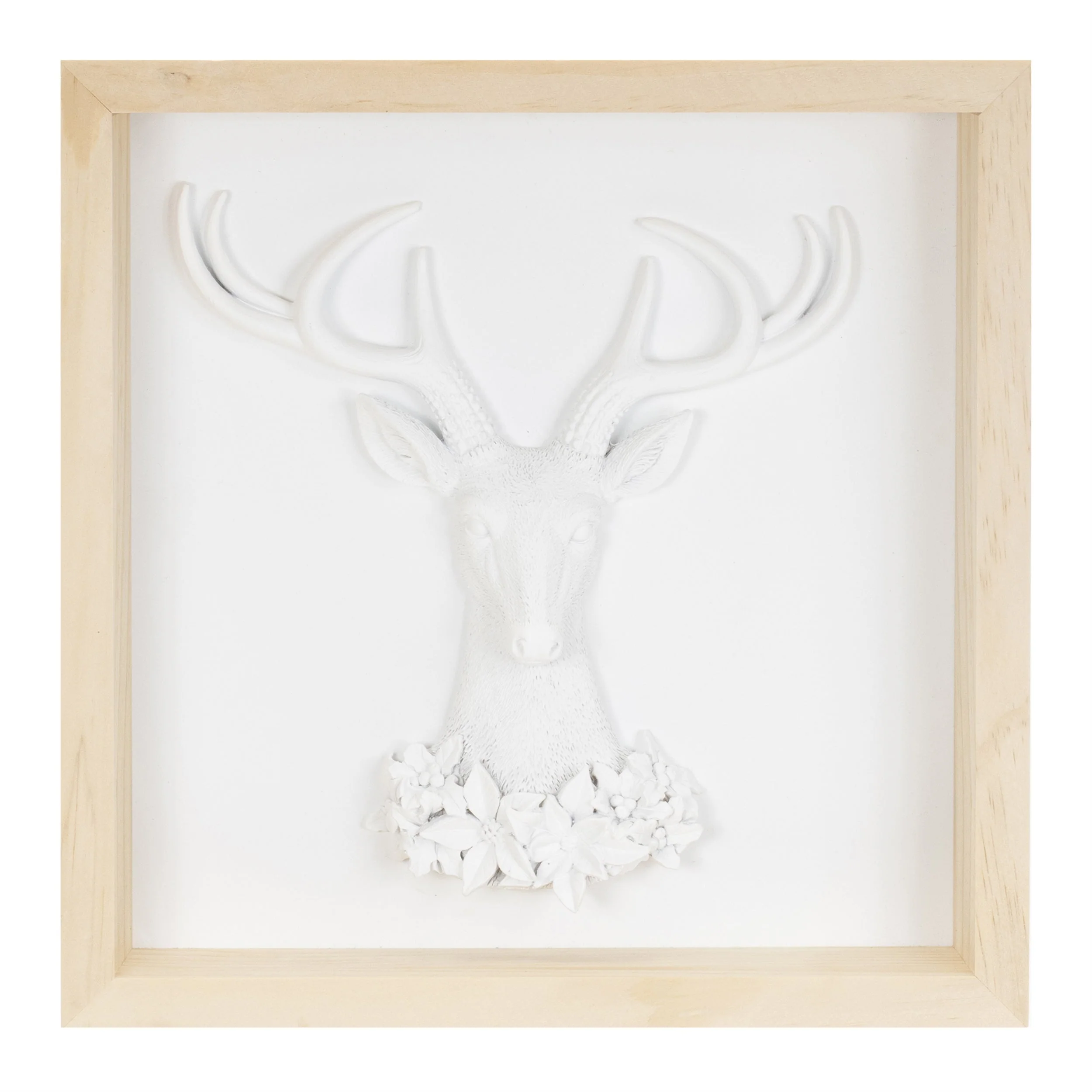 Framed Holiday Deer and Tree Artwork (Set of 2) - Image 2