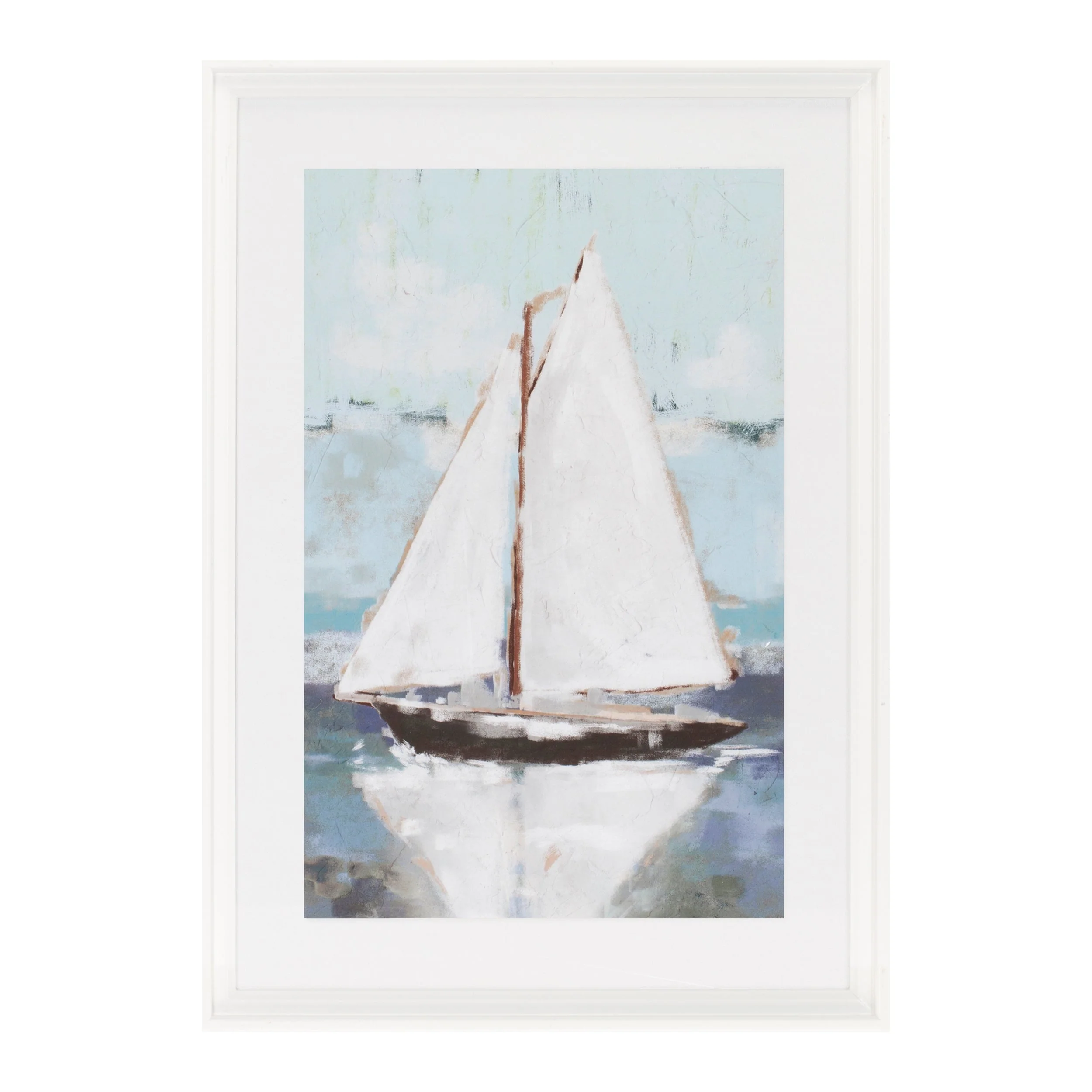 Framed Sail Boat Print (Set of 2) - Image 2