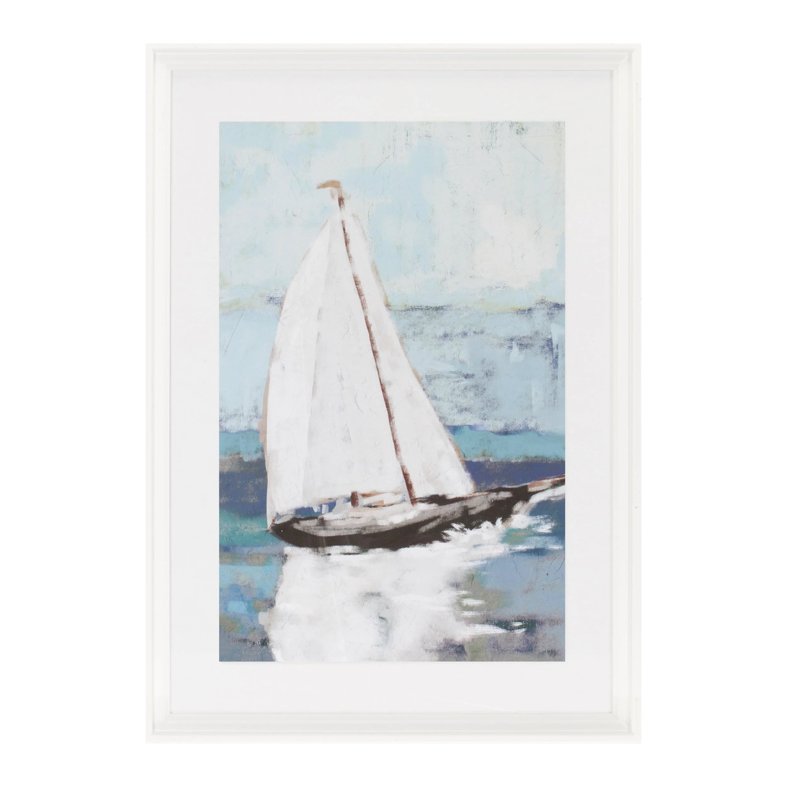 Framed Sail Boat Print (Set of 2) - Image 3