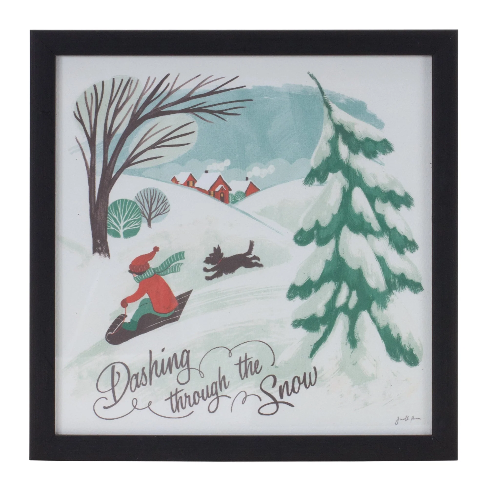 Framed Winter Scene Wall Art (Set of 3) - Image 2