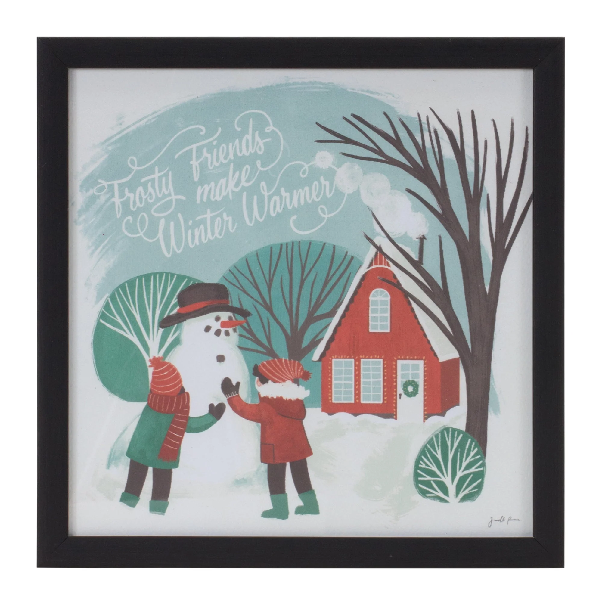 Framed Winter Scene Wall Art (Set of 3) - Image 3